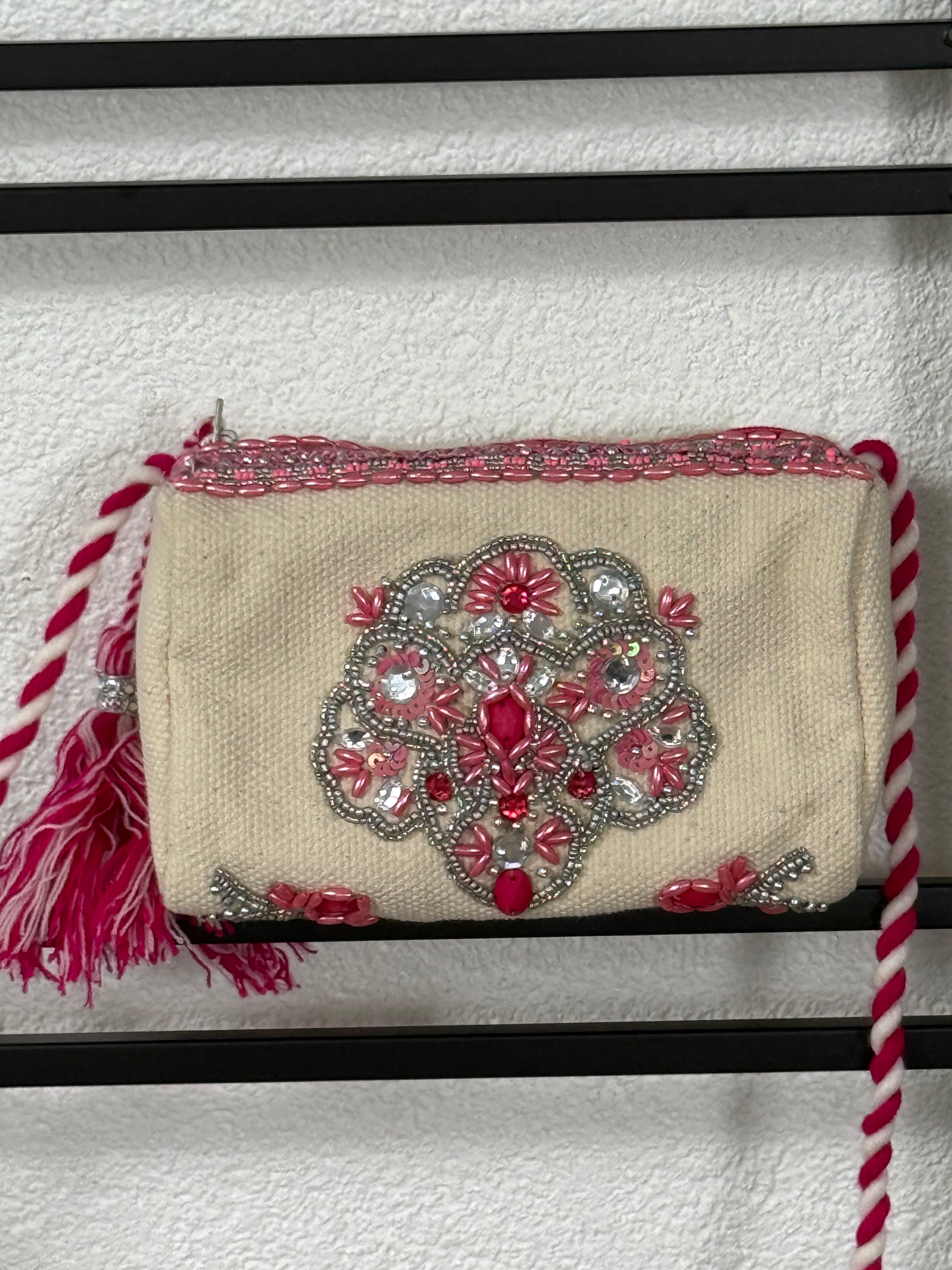 Handgefertigte „Boho“ Schulter - Tasche in 2 Farben