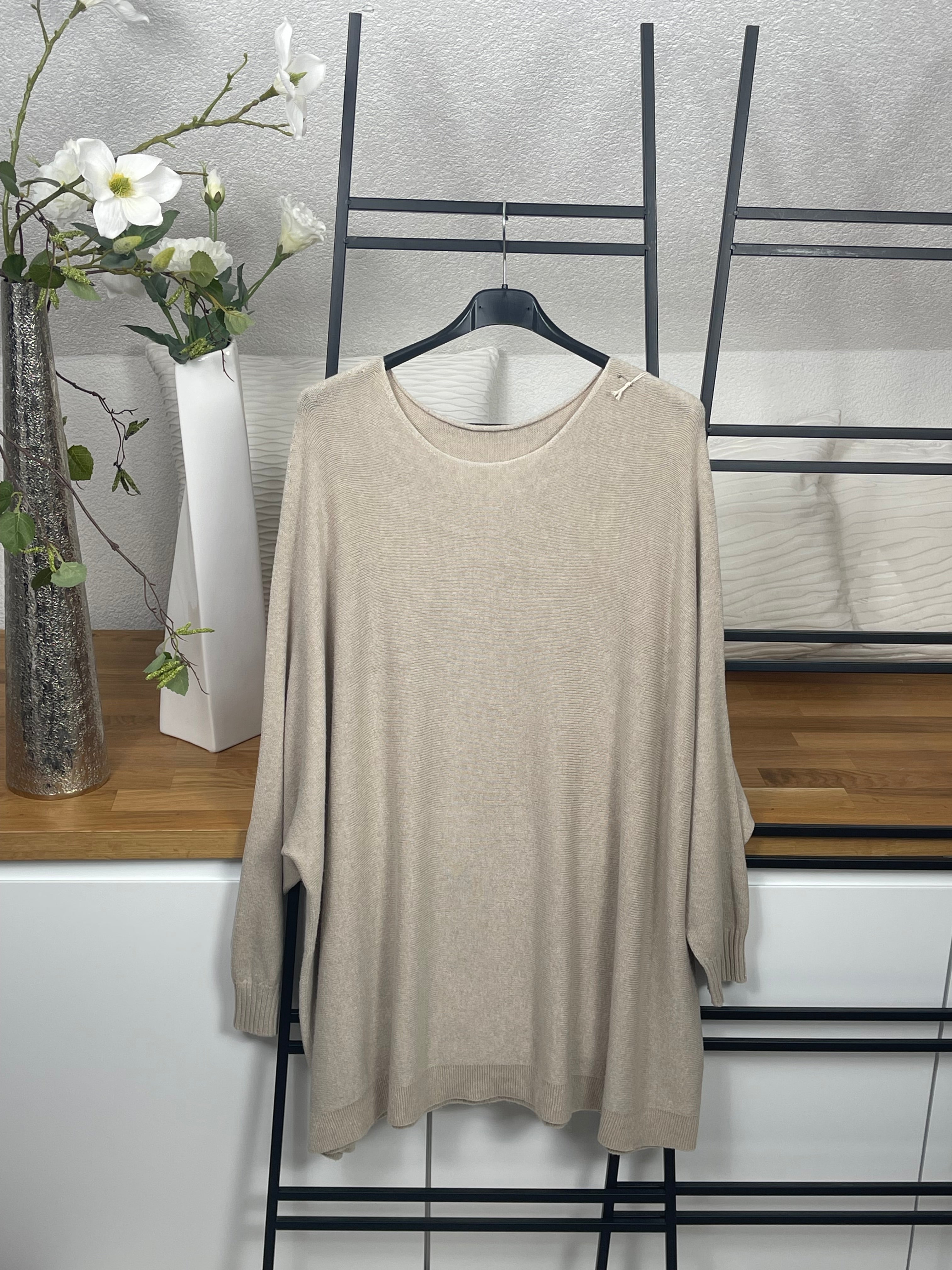 Damen - Pullover „Fluffi“ Einheitsgrösse Gr. 38 - 48 in 12 Farben