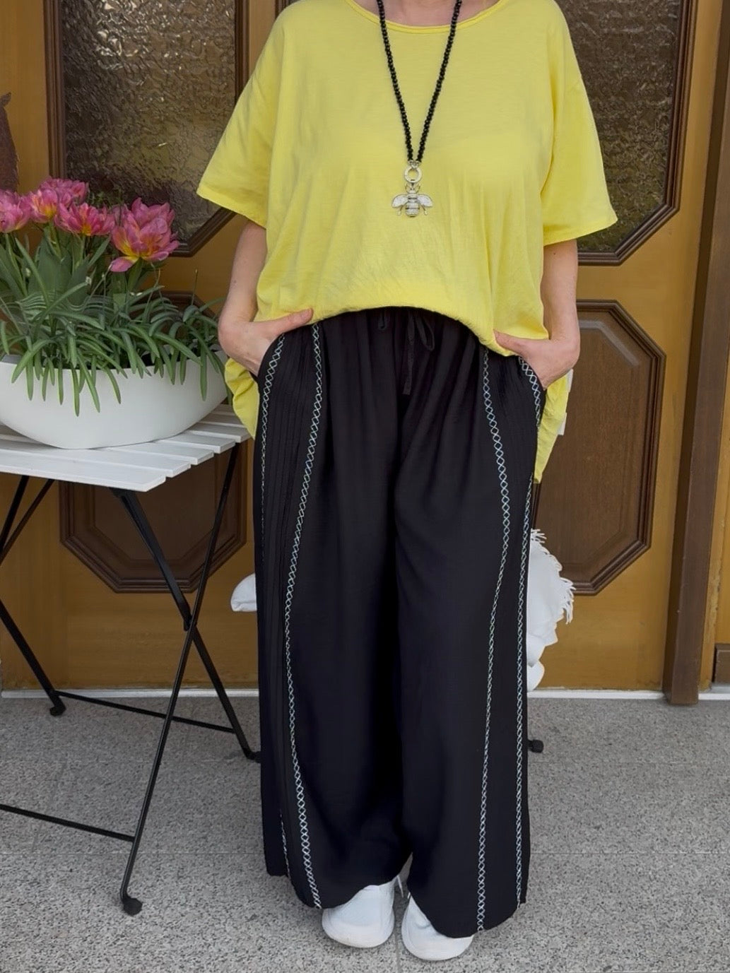 T - Shirt „Basic“ Einheitsgrösse Gr. 44 -50 in 4 Farben