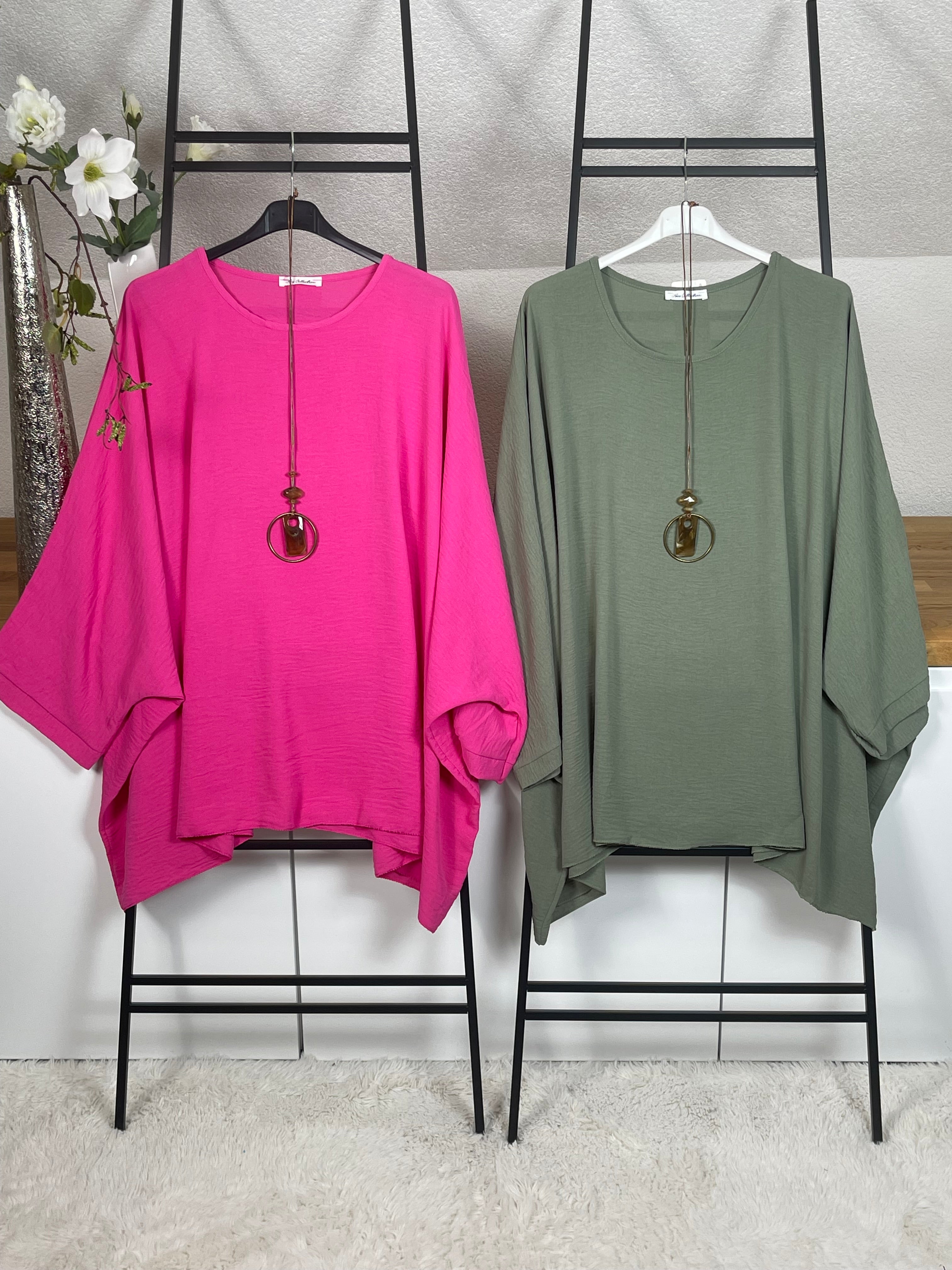 !!!!KEINE RETOURE MÖGLICH!!!! Tunika „Mara“ Einheitsgrösse Gr. 38 - 48+