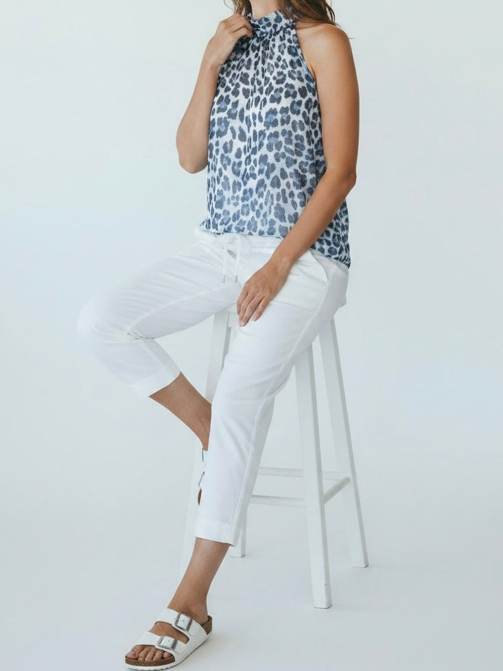 Top mit „Animal - Print“ in 4 Farben