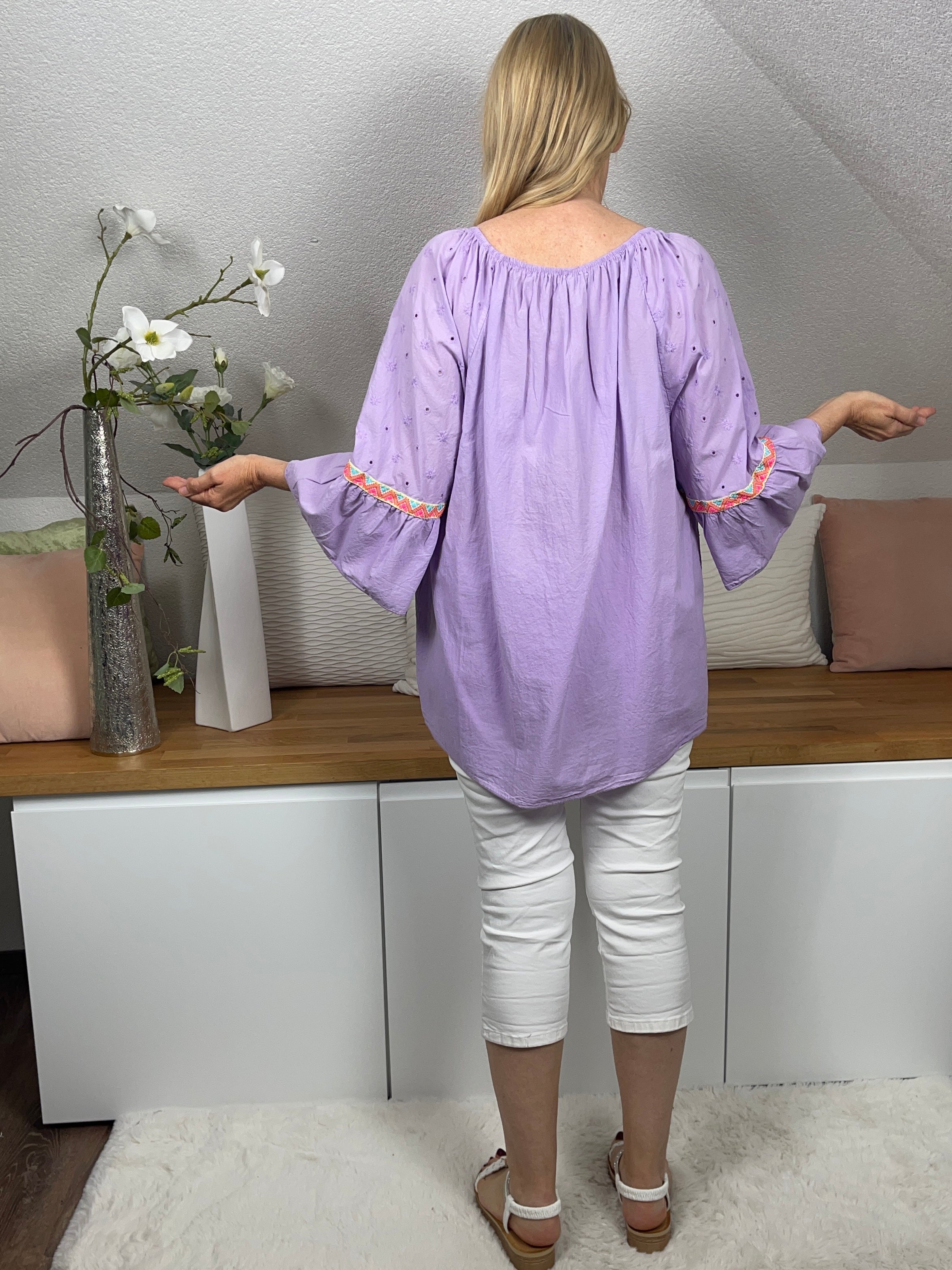 !!!!KEINE RETOURE MÖGLICH!!! Damen Tunika „Boho“ Einheitsgrösse Gr. 40 - 44 in 3 Farben