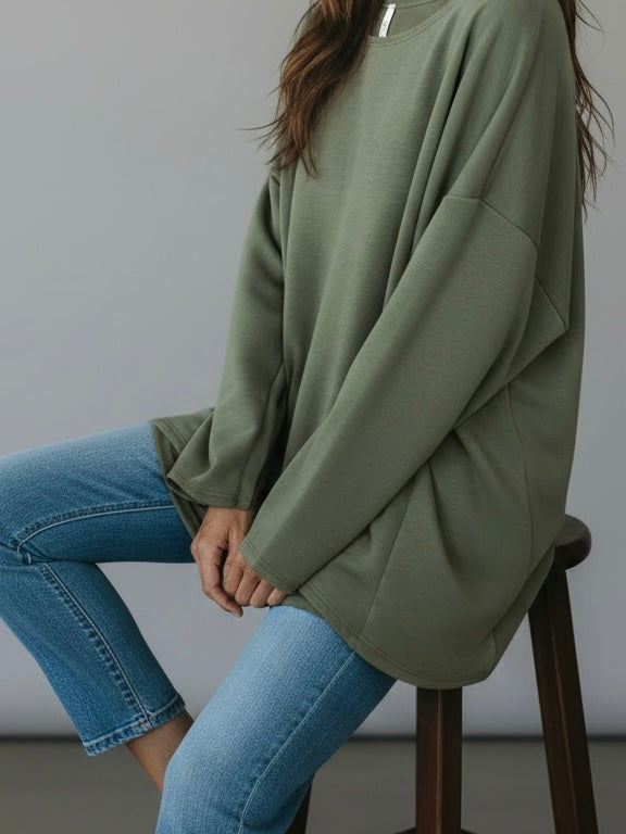 Pullover „Fluffi“ Basic in vielen Farben