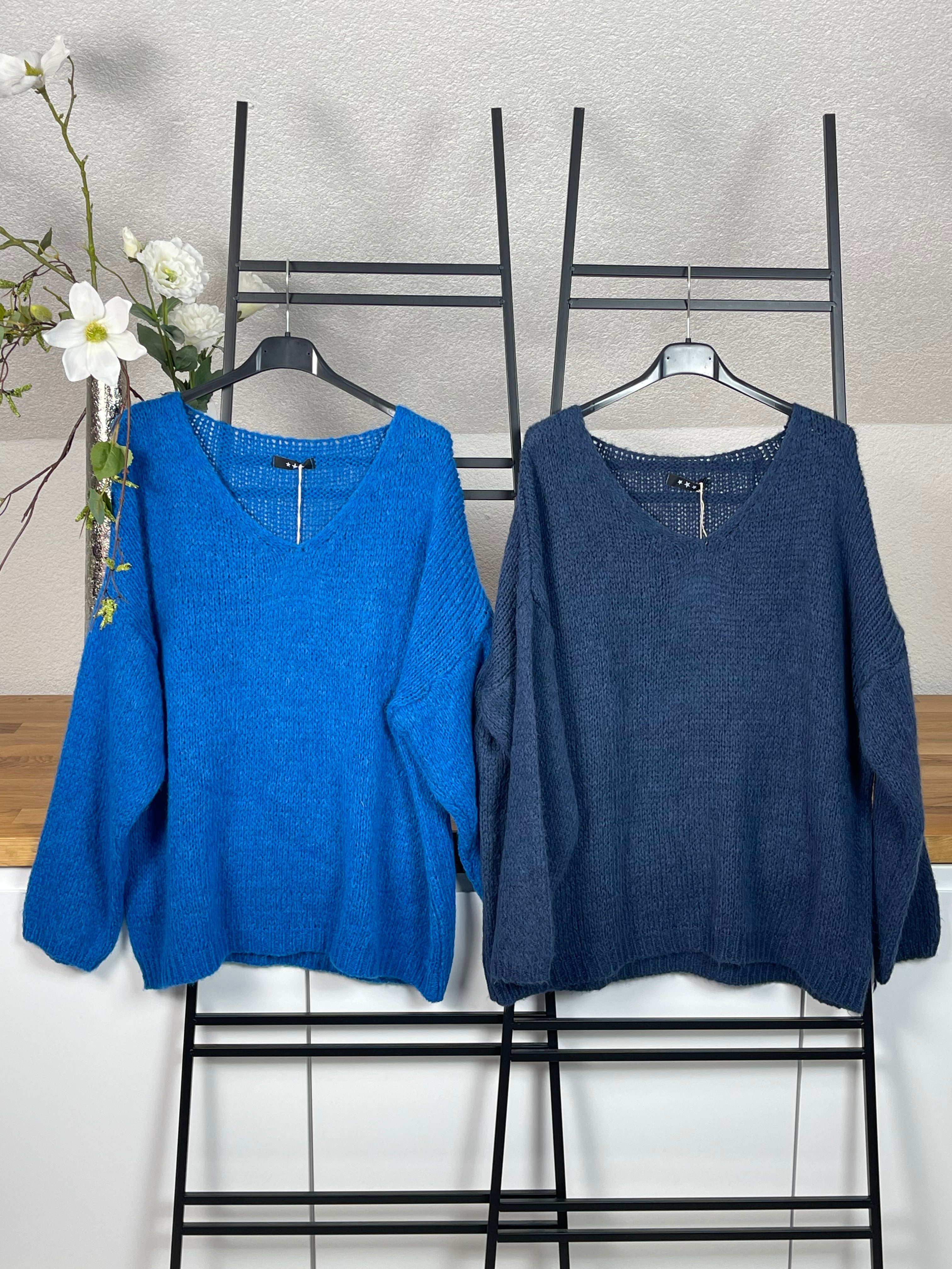 !!!!KEINE RETOURE MÖGLICH!!!! 
Pullover „Basic“ Einheitsgrösse Gr. 36 - 44