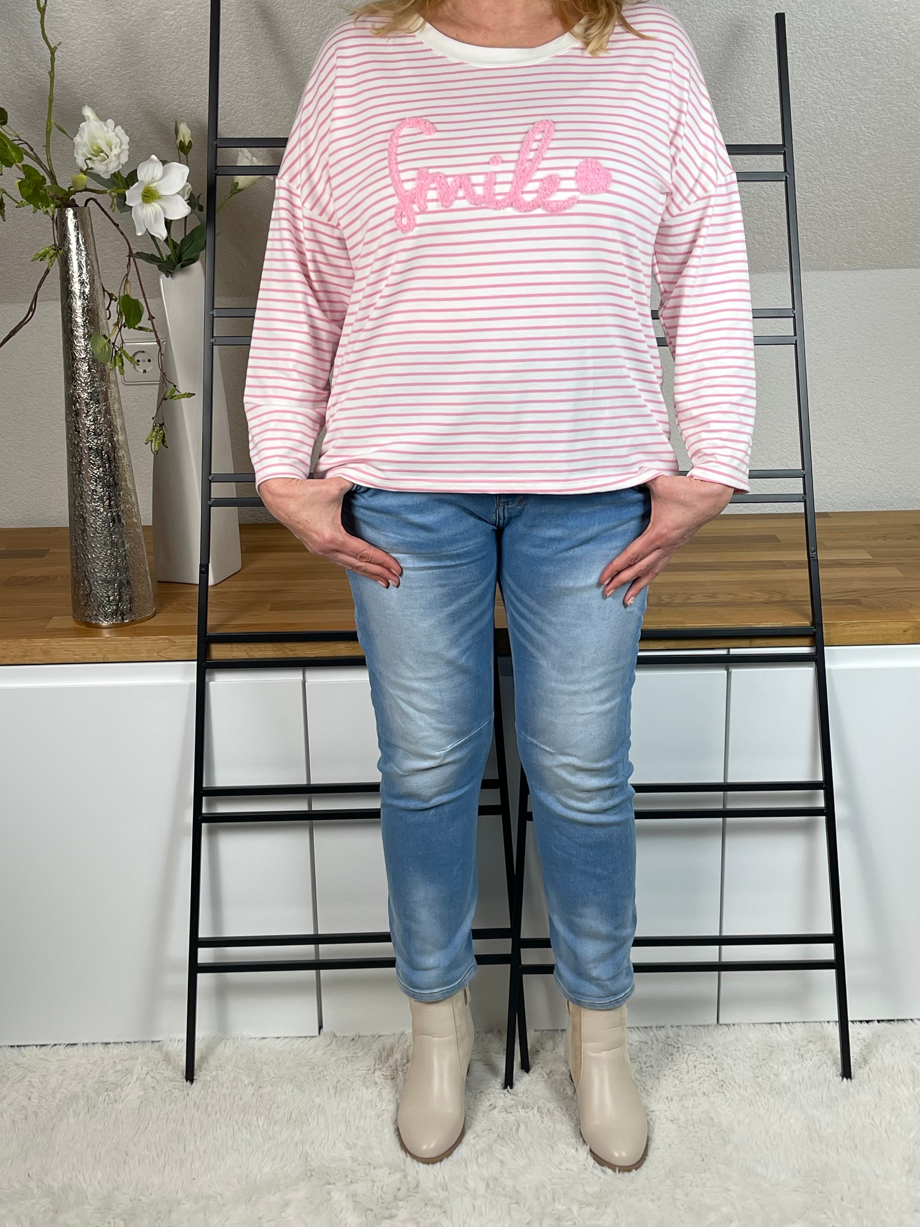 !!!!KEINE RETOURE MÖGLICH!!!! 
Pullover „Smile“ von „Esvivid“ Einheitsgrösse Gr. 36 - 42