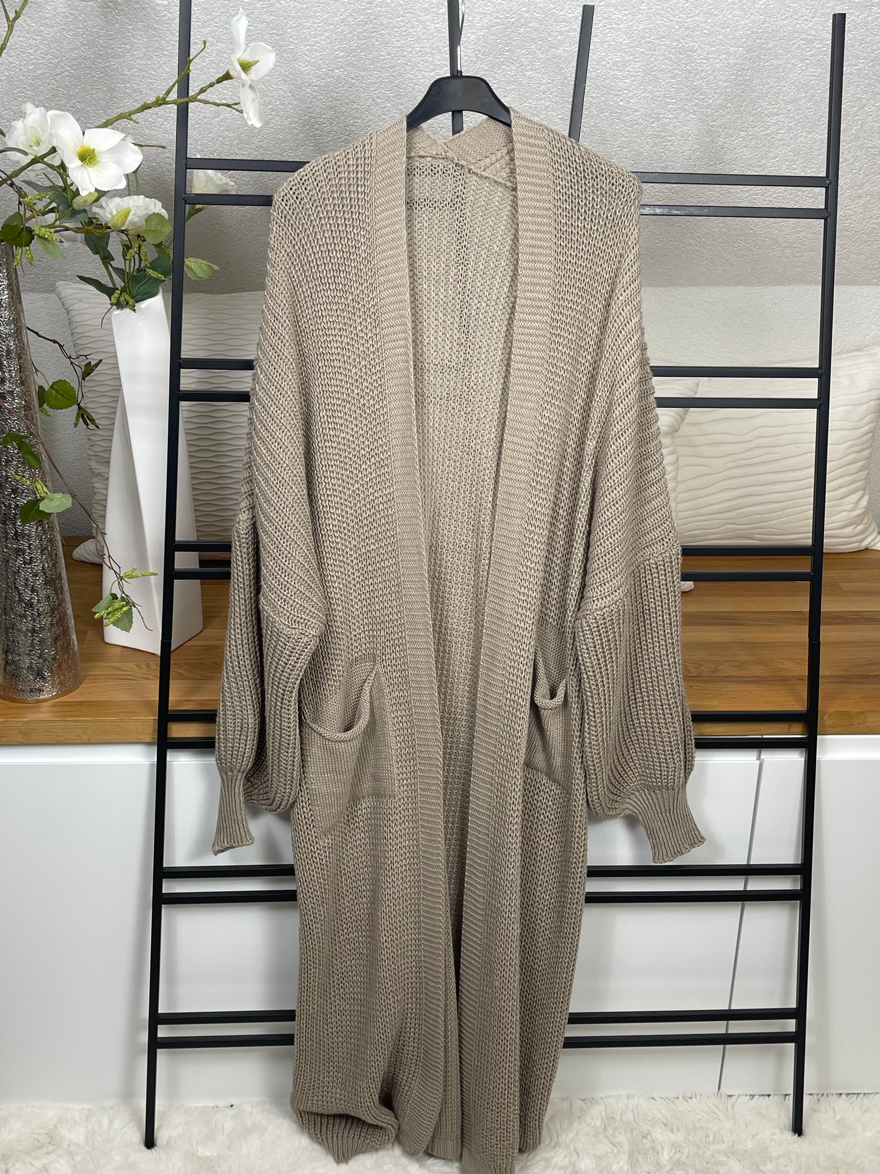 !!!!AKTION!!!!                Strickmantel „Elise“ Einheitsgrösse Gr. 36 - 44/46