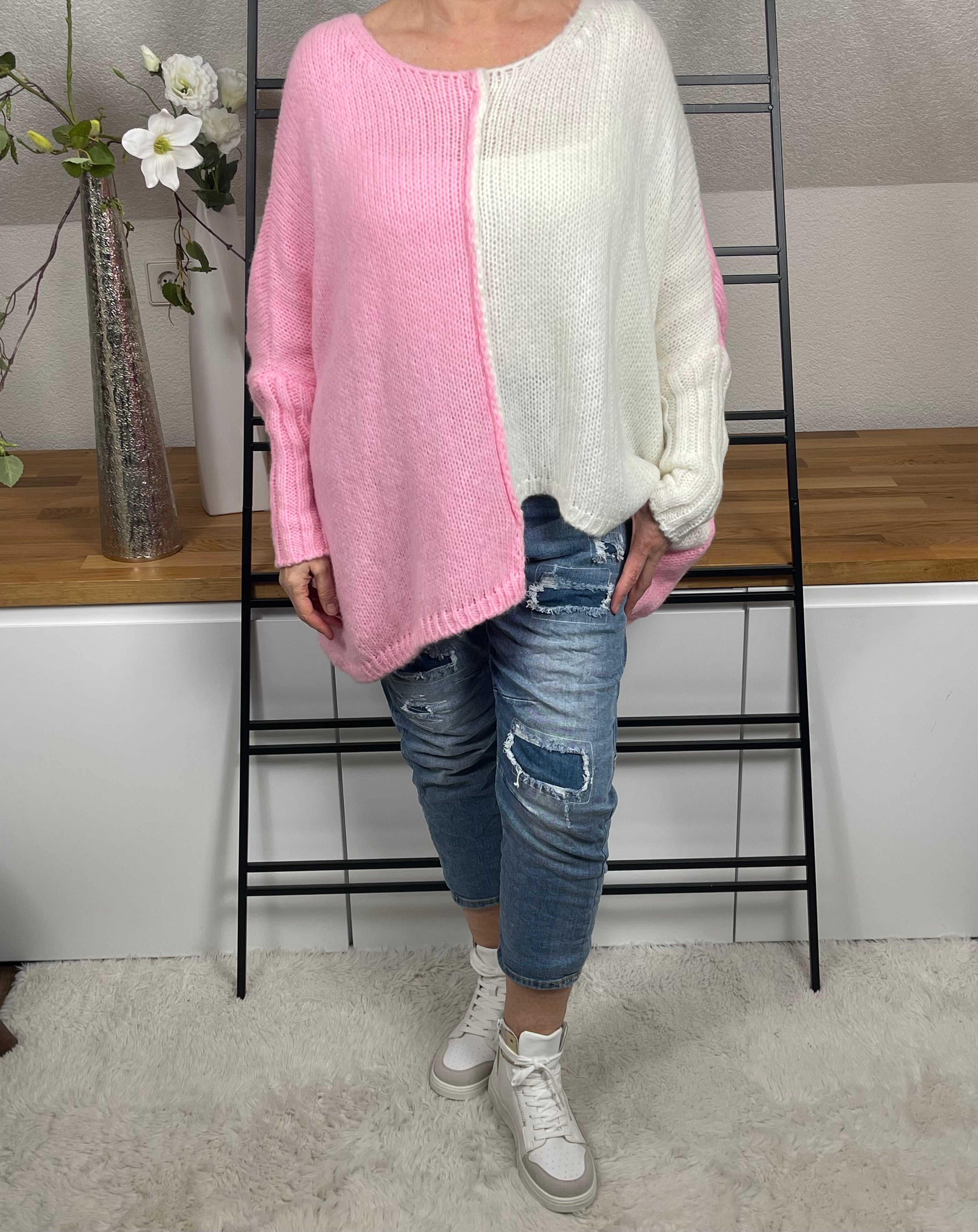 !!!!KEINE RETOURE MÖGLICH !!!!Pullover „Cary“ Einheitsgrösse Gr. 38 - 48+