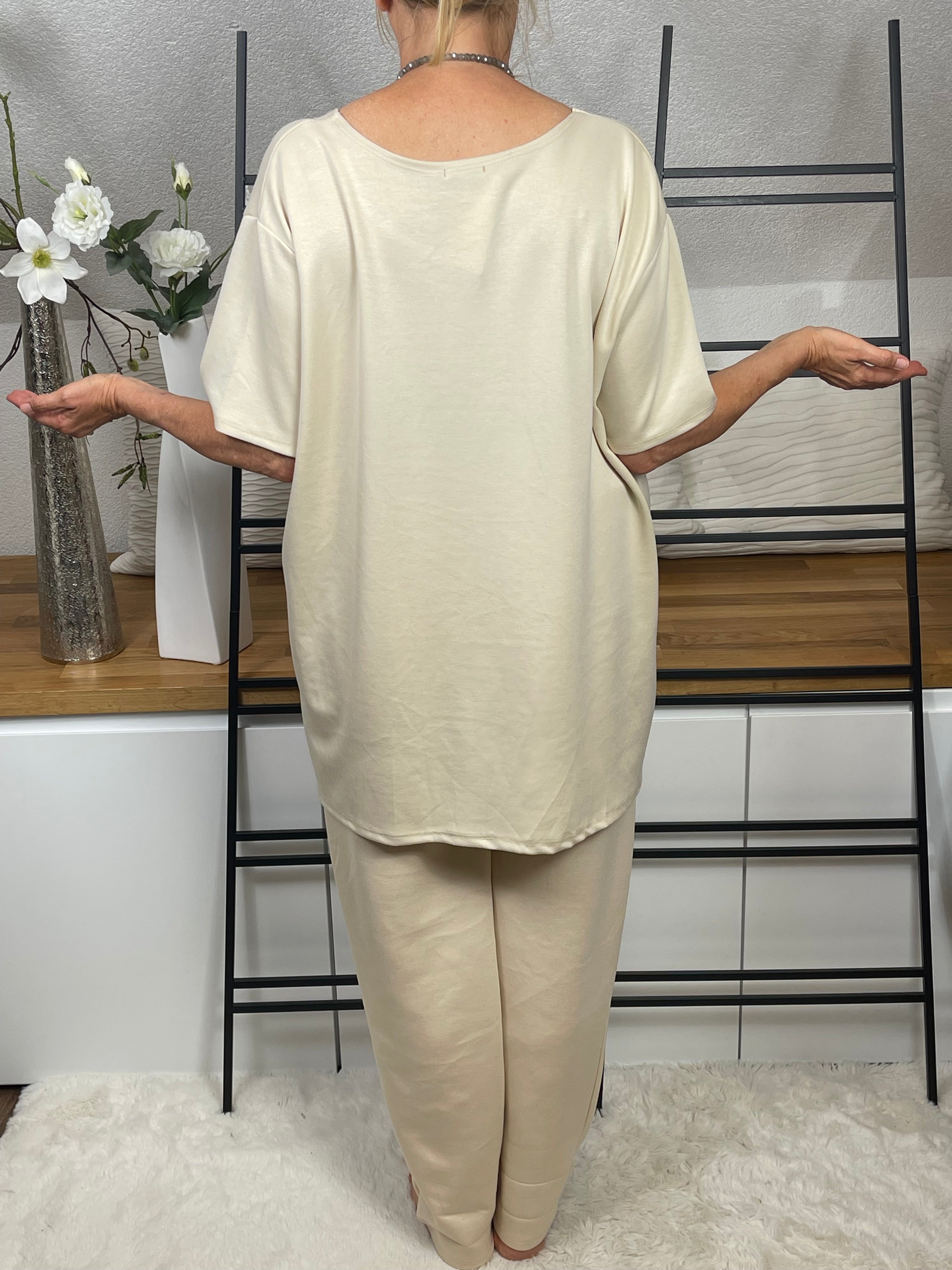 Damen T - Shirt „Fluffi“ Einheitsgrösse Gr. 42 - 48 in 6 Farben