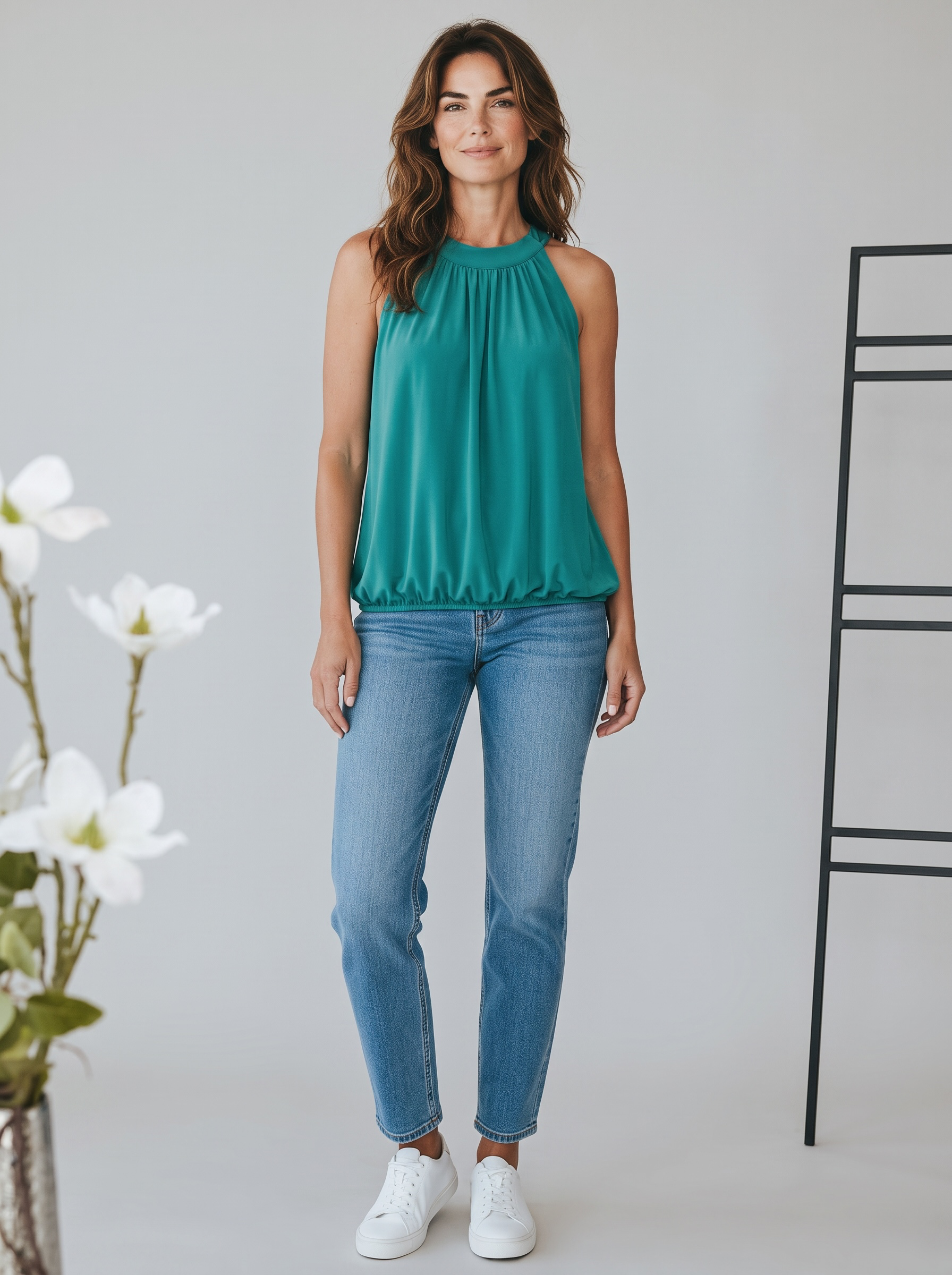 Neckholder- Top in 2 Farben