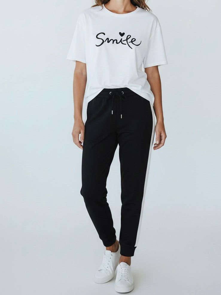 T - Shirt „Smile“ in 5 Farben