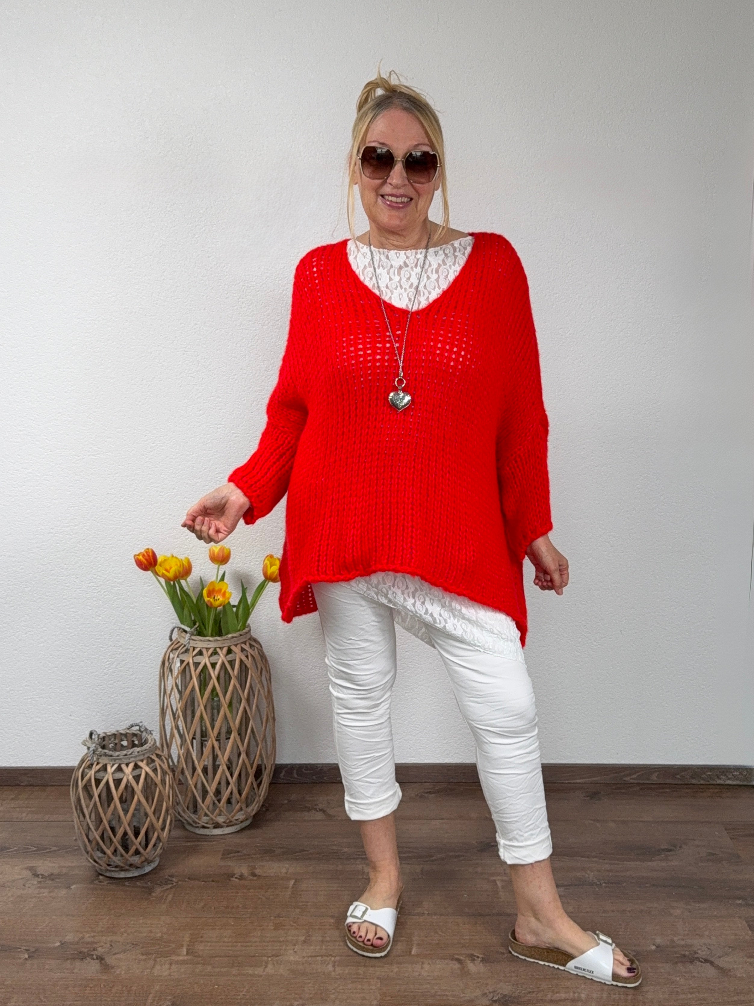 Pullover „Flauschi“ in 4 Farben