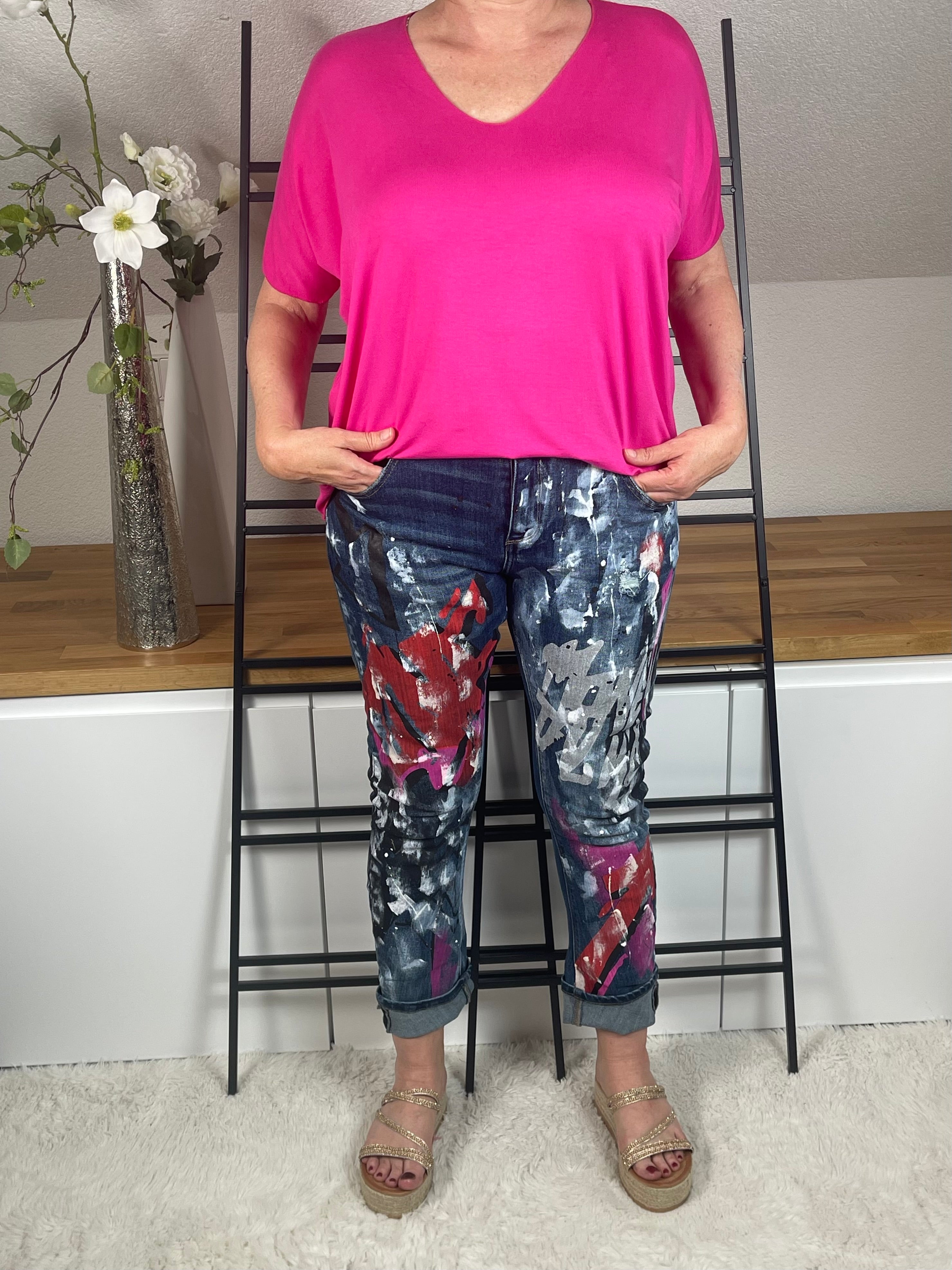 !!!!KEINE RETOURE MÖGLICH!!!! 
Jeans  „Crazy“ Gr. 38 - 44