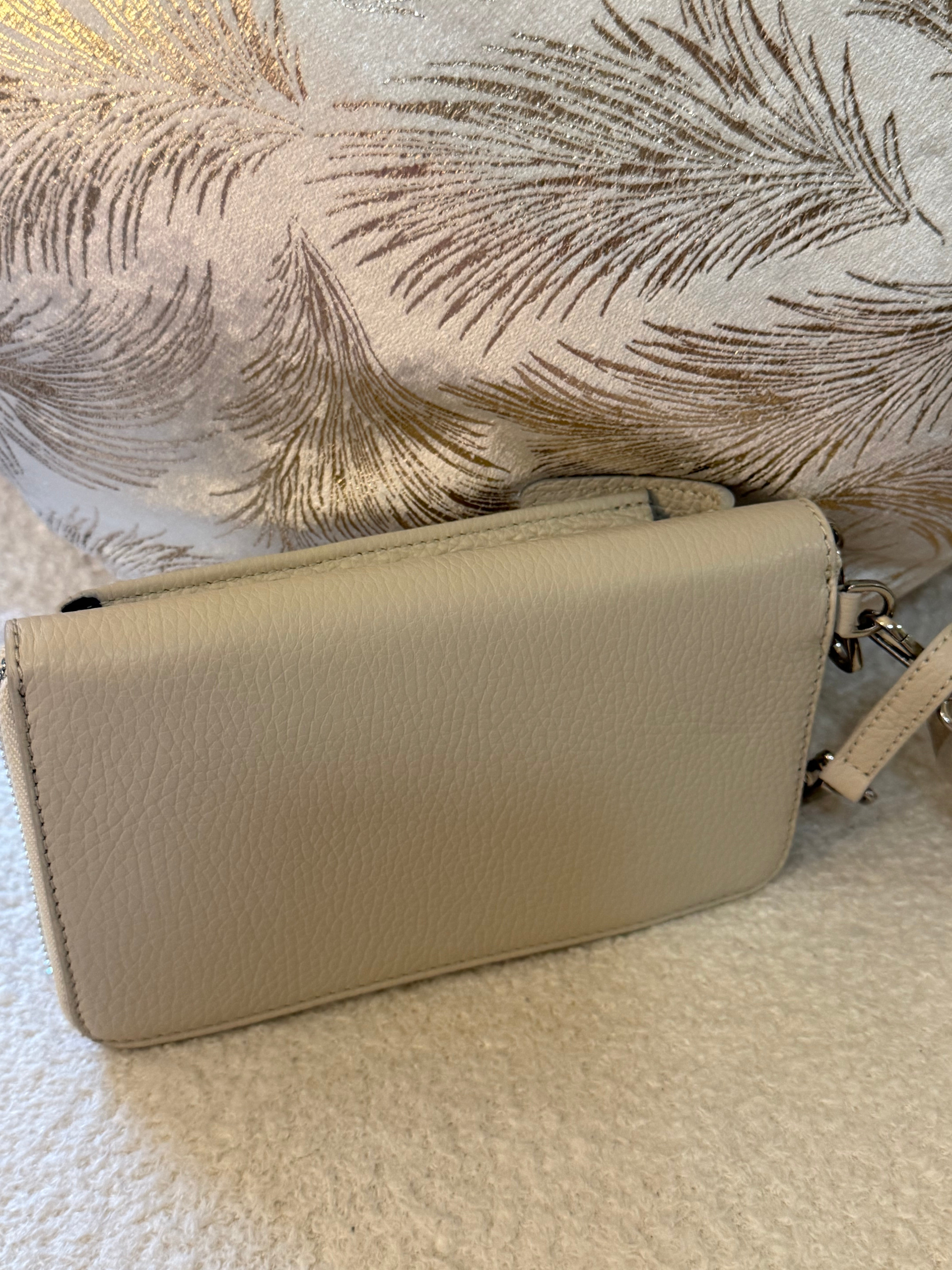 Hochwertige kleine Schulter - Tasche aus „Echtleder“ in 3 Farben