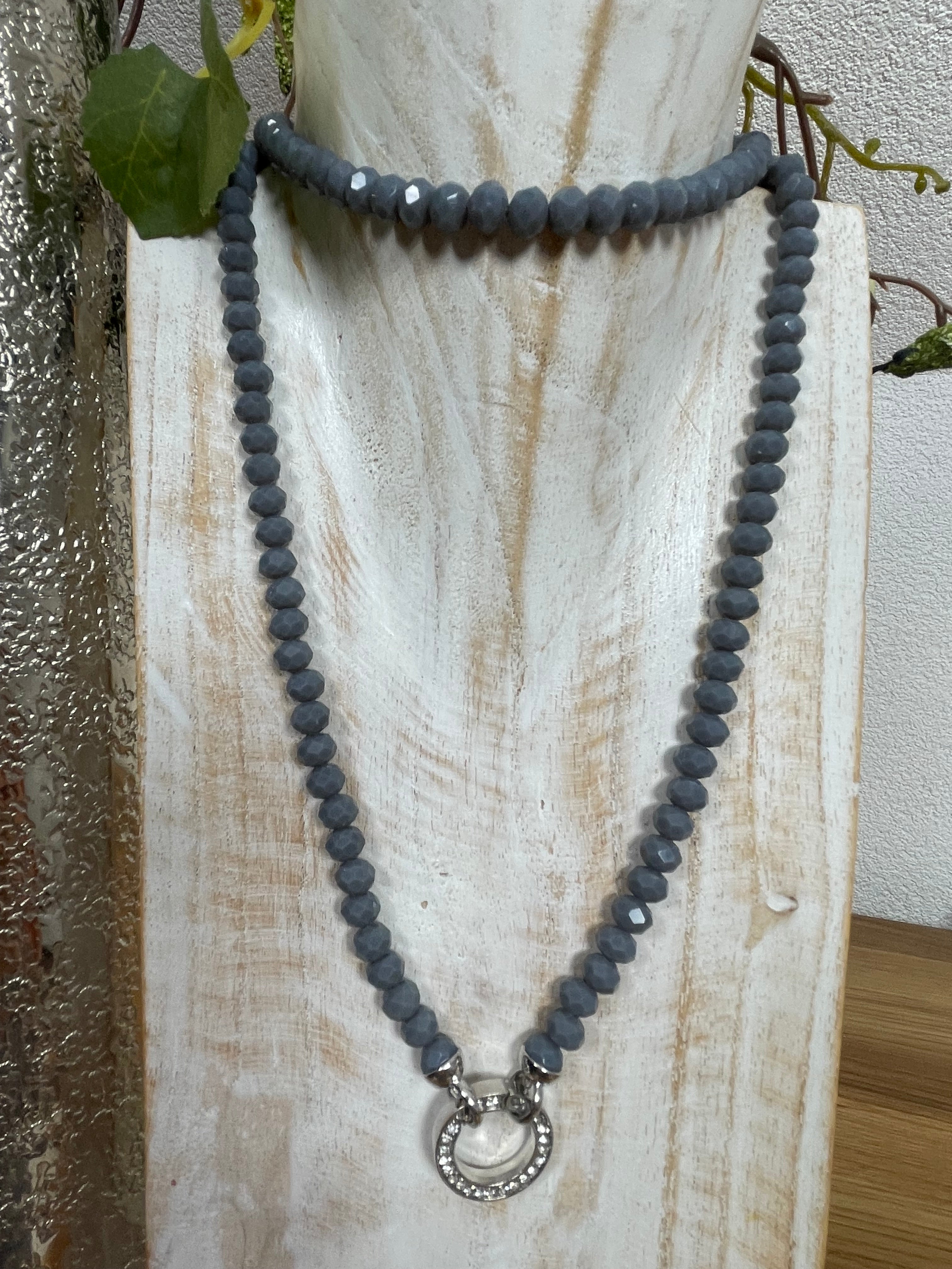 Vario - Perlen - Kette ca. 80 cm verschiedene Farben