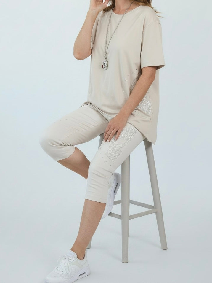3/4 Jogpant „Skull“ in 2 Farben