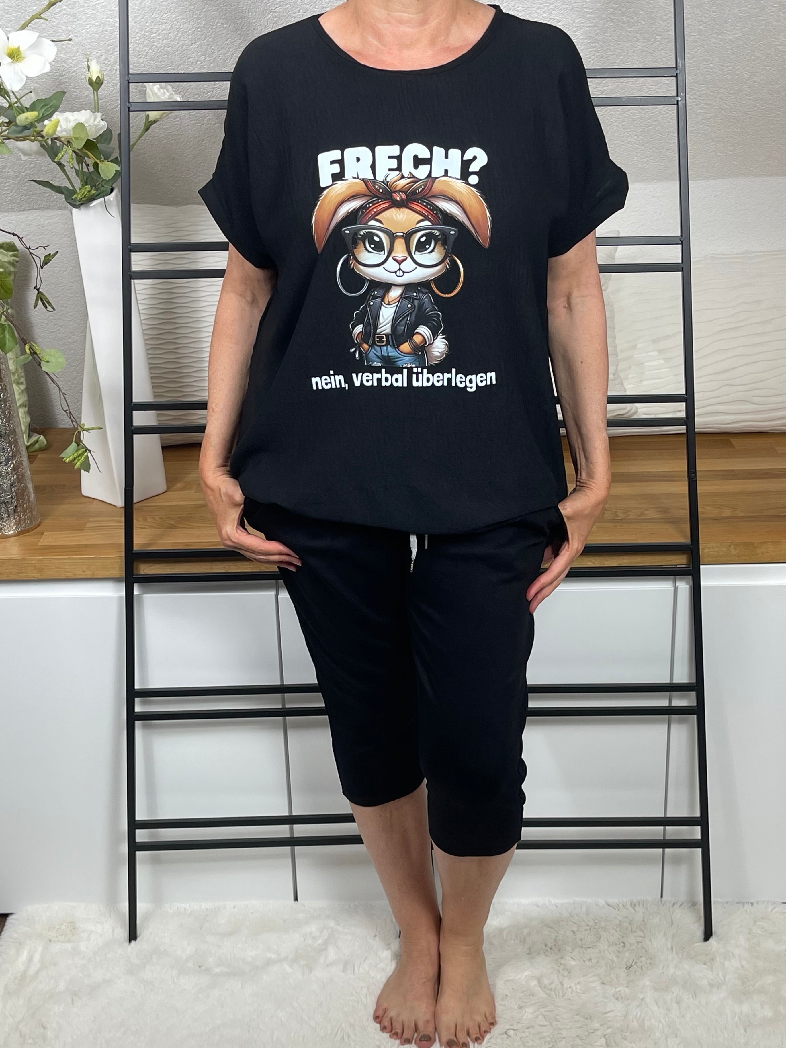 !!!!KEINE RETOURE MÖGLICH!!!! Damen - Shirt „…“ Einheitsgröße Gr. 38 - 44 in 5 Farben