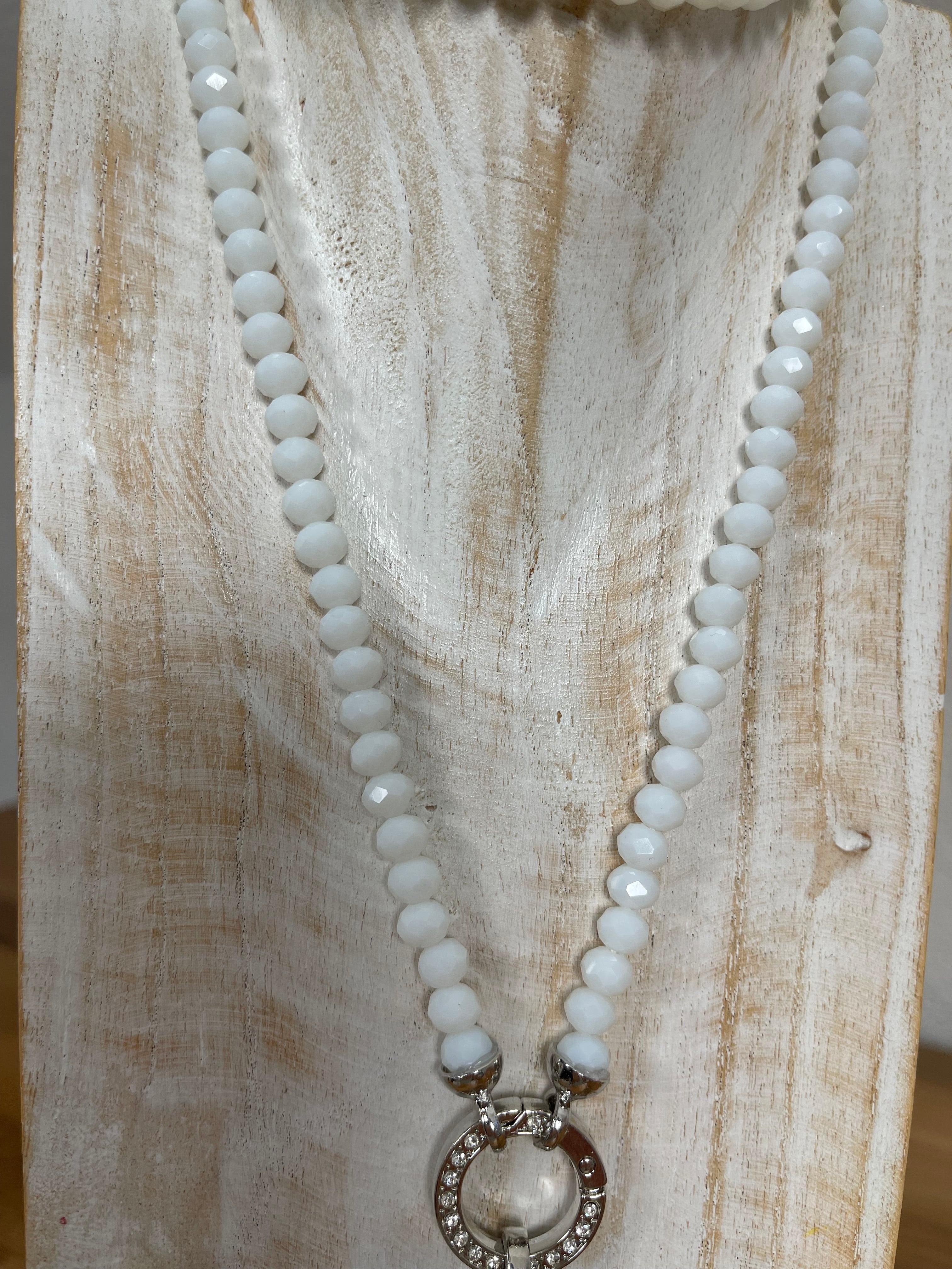 Vario - Perlen - Kette ca. 80 cm verschiedene Farben