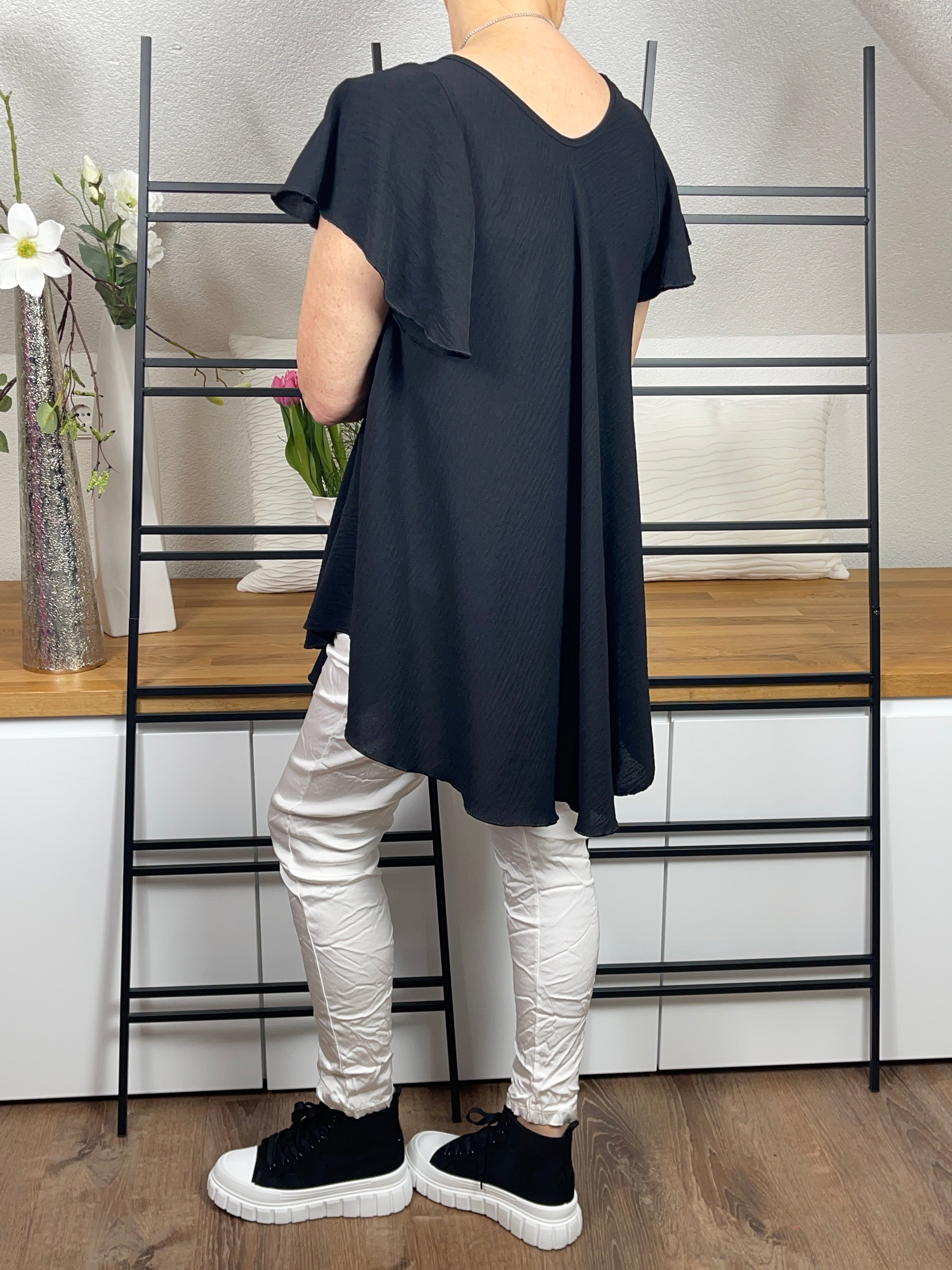 !!!!KEINE RETOURE MÖGLICH!!!! Damen - T - Shirt in leichter A Form Einheitsgrösse Gr. 38 - 44 in 3 Farben