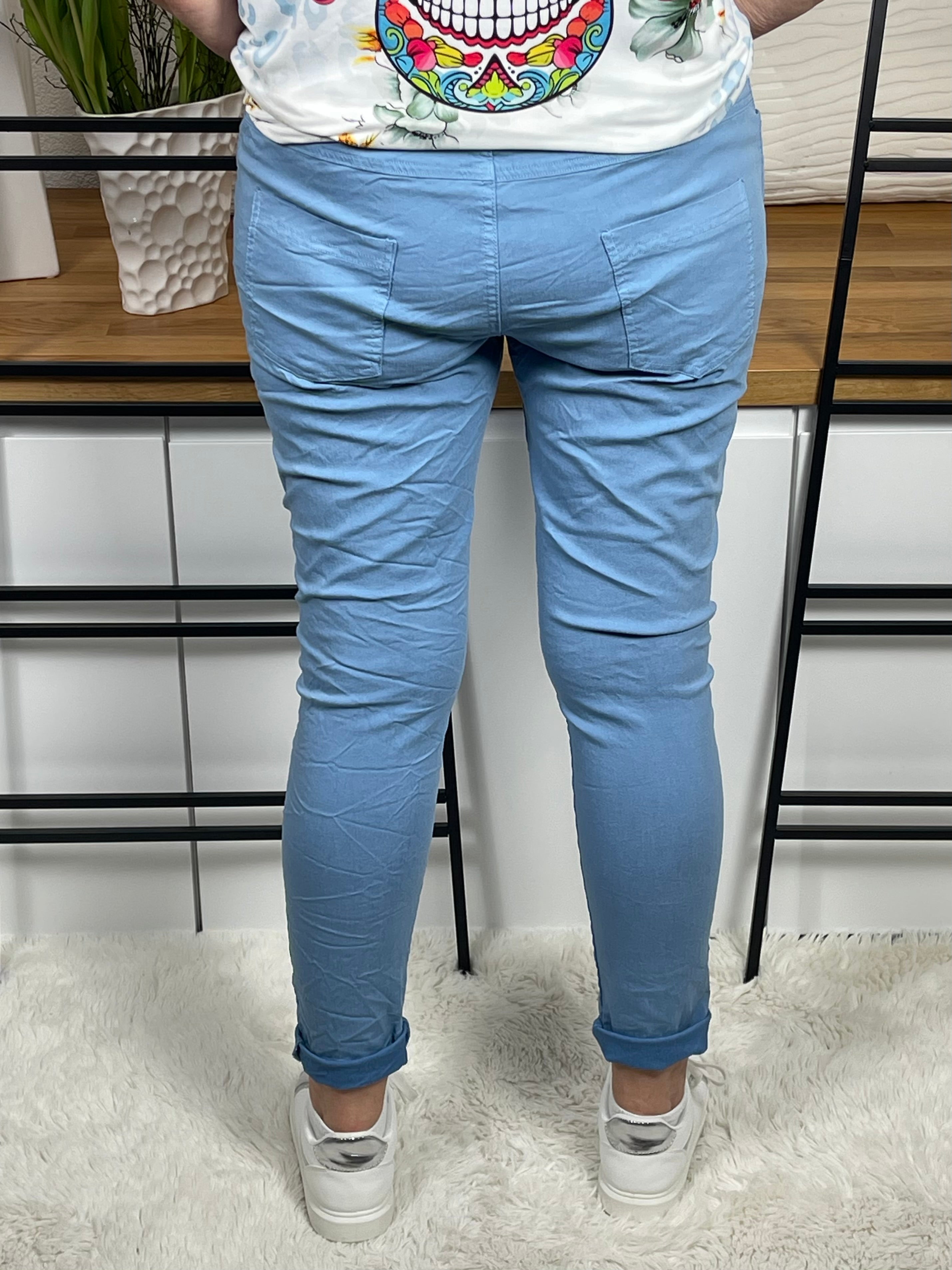 !!!!KEINE RETOURE Möglich!!!!Damen - Jogpant „Basic“ Einheitsgrösse Gr. 36 - 42 in 6 Farben