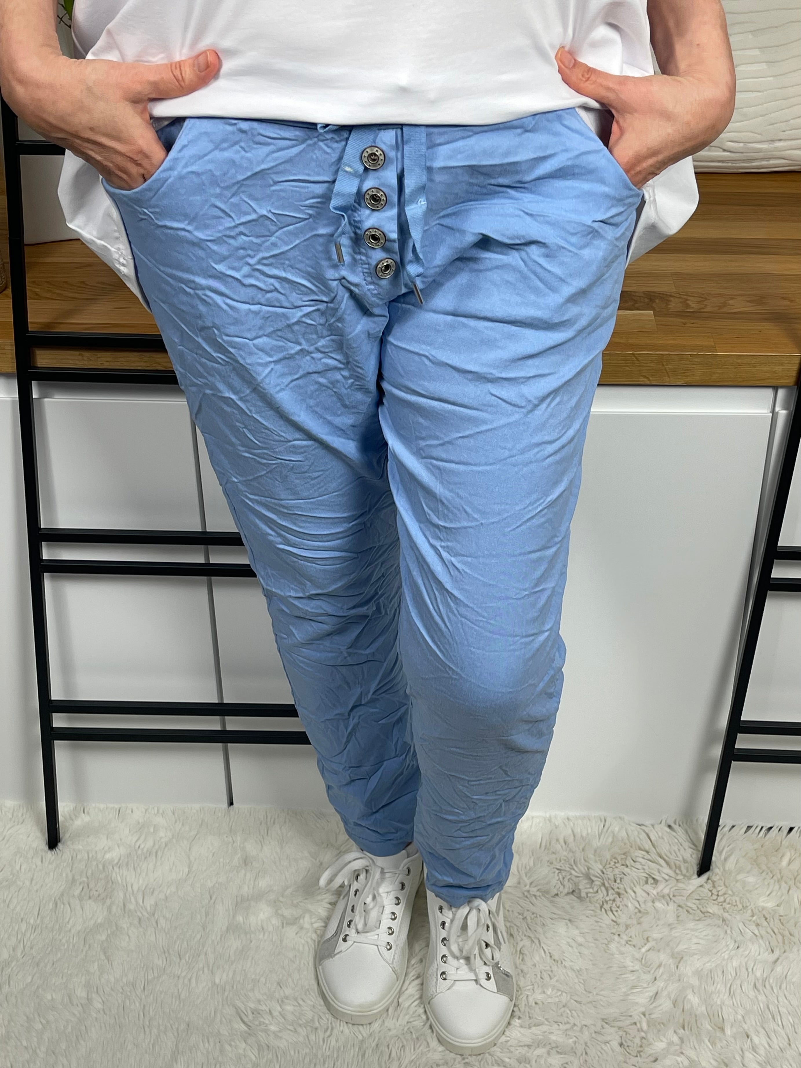 !!!!KEINE RETOURE MÖGLICH!!!! Damen - Jogpant „Maxi“ Einheitsgröße Gr. 42/44 - 50 in 8 Farben