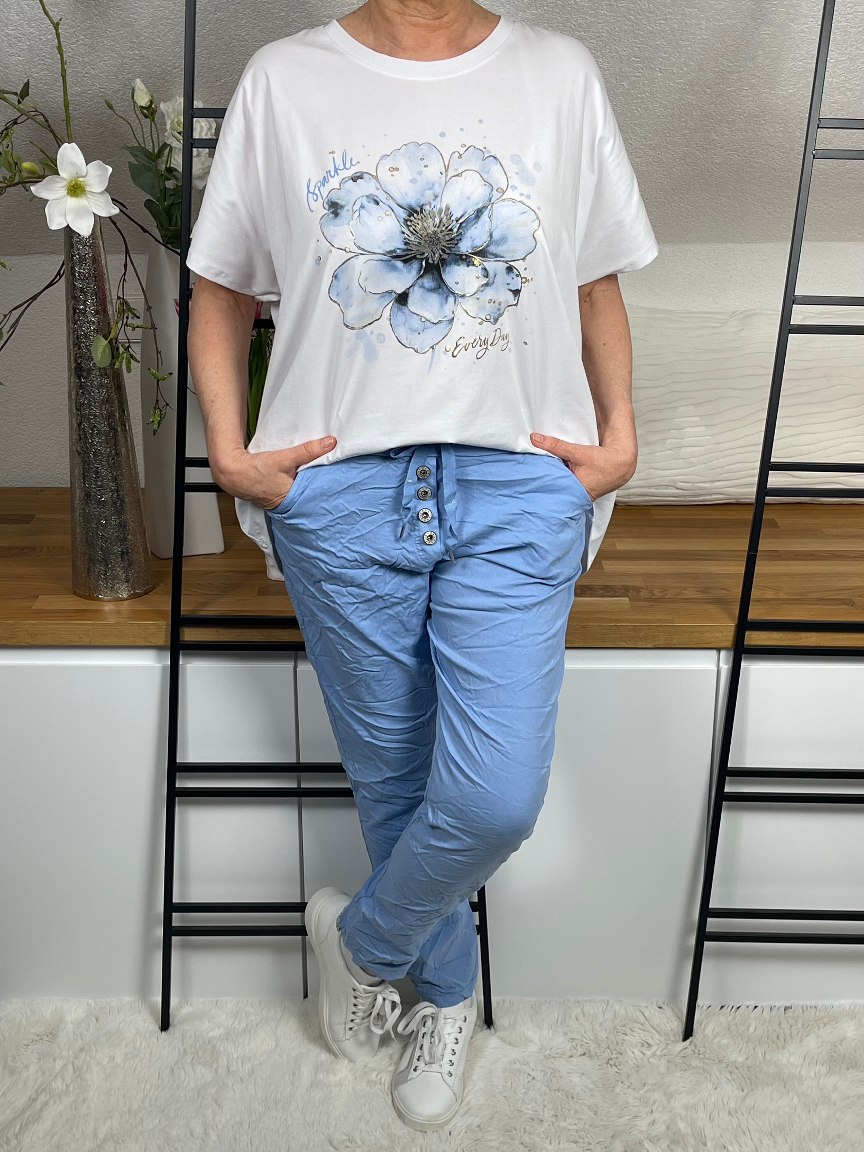 !!!!KEINE RETOURE MÖGLICH!!!! Damen - Jogpant „Maxi“ Einheitsgröße Gr. 42/44 - 50 in 8 Farben