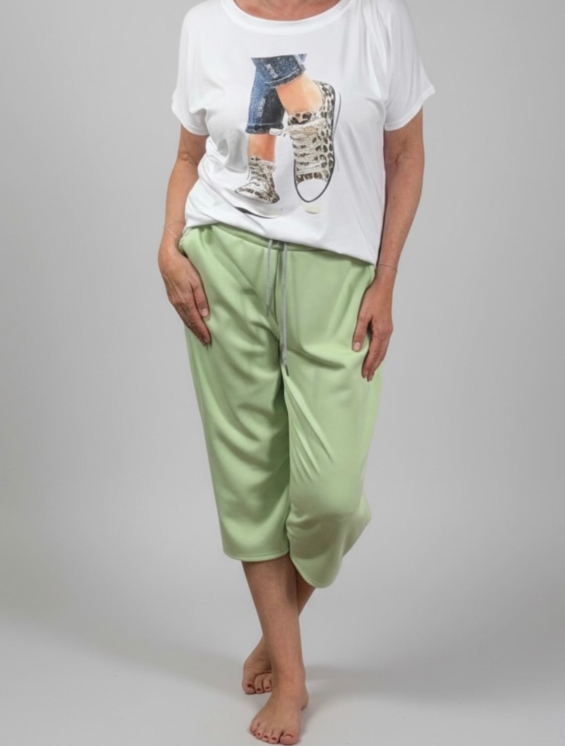 3/4 Jogpant „Fluffi“ in mint