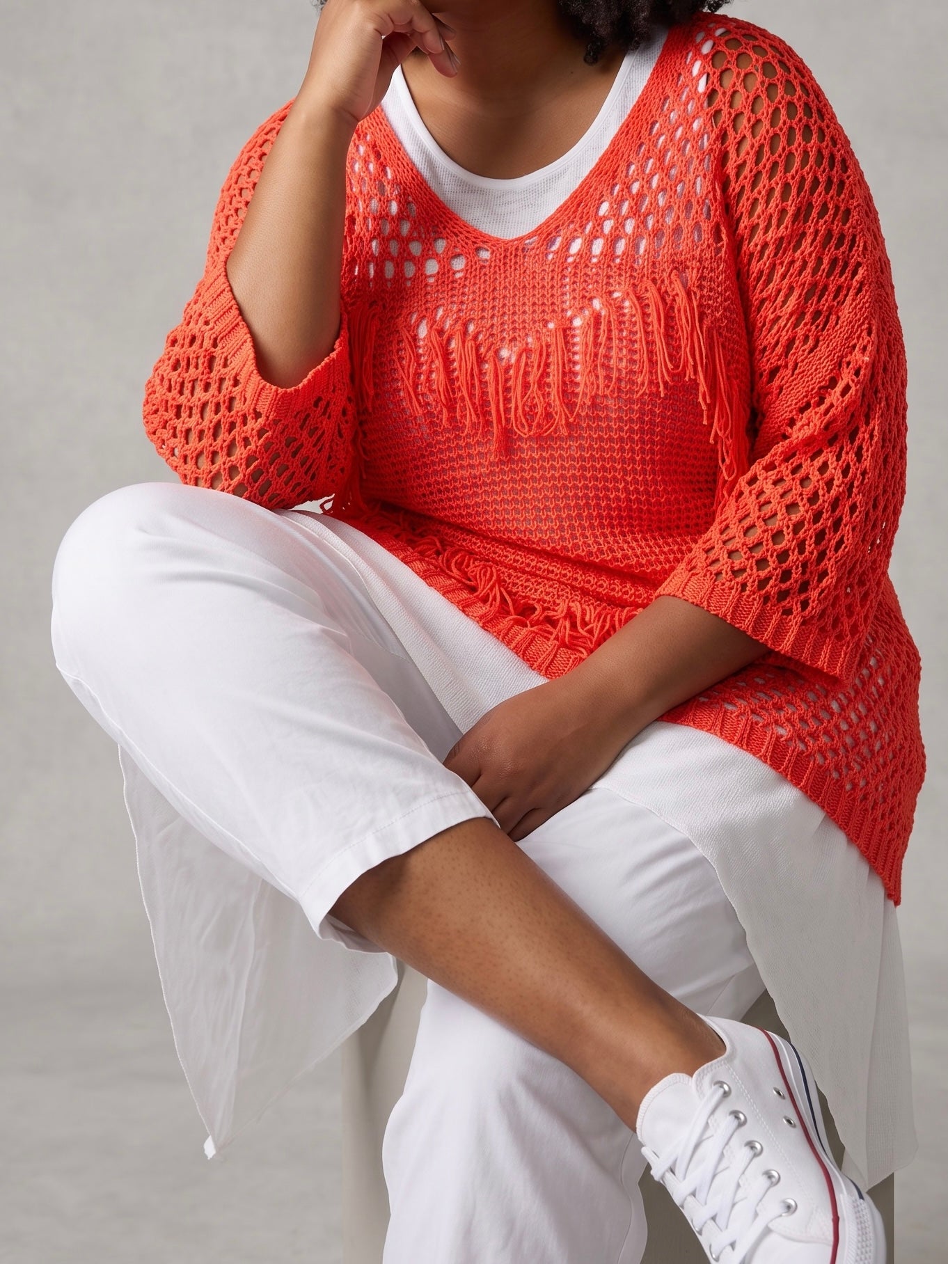 Strick - Pullover  „Herz“ in 2 Farben