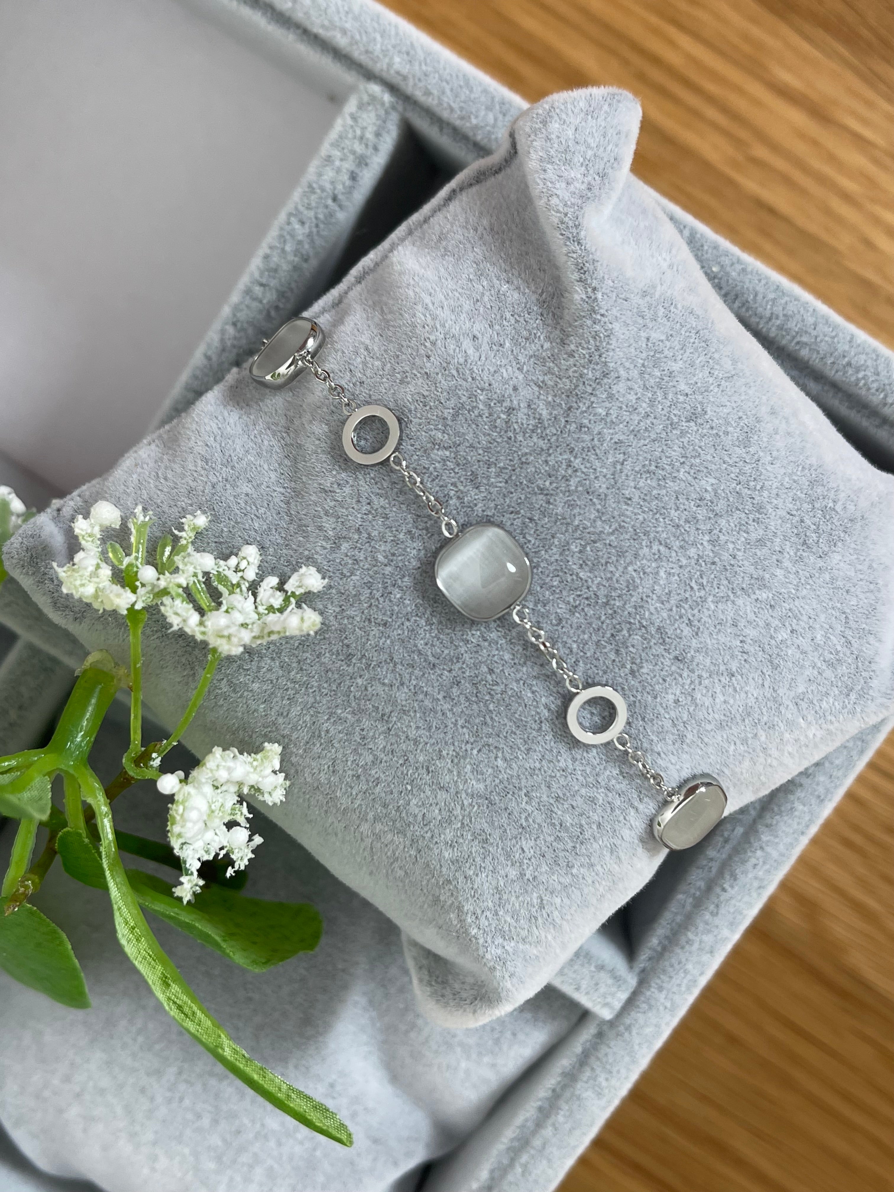 Elegantes Damen - Armband mit „Ornamenten“ Edelstahl in 2 Farben