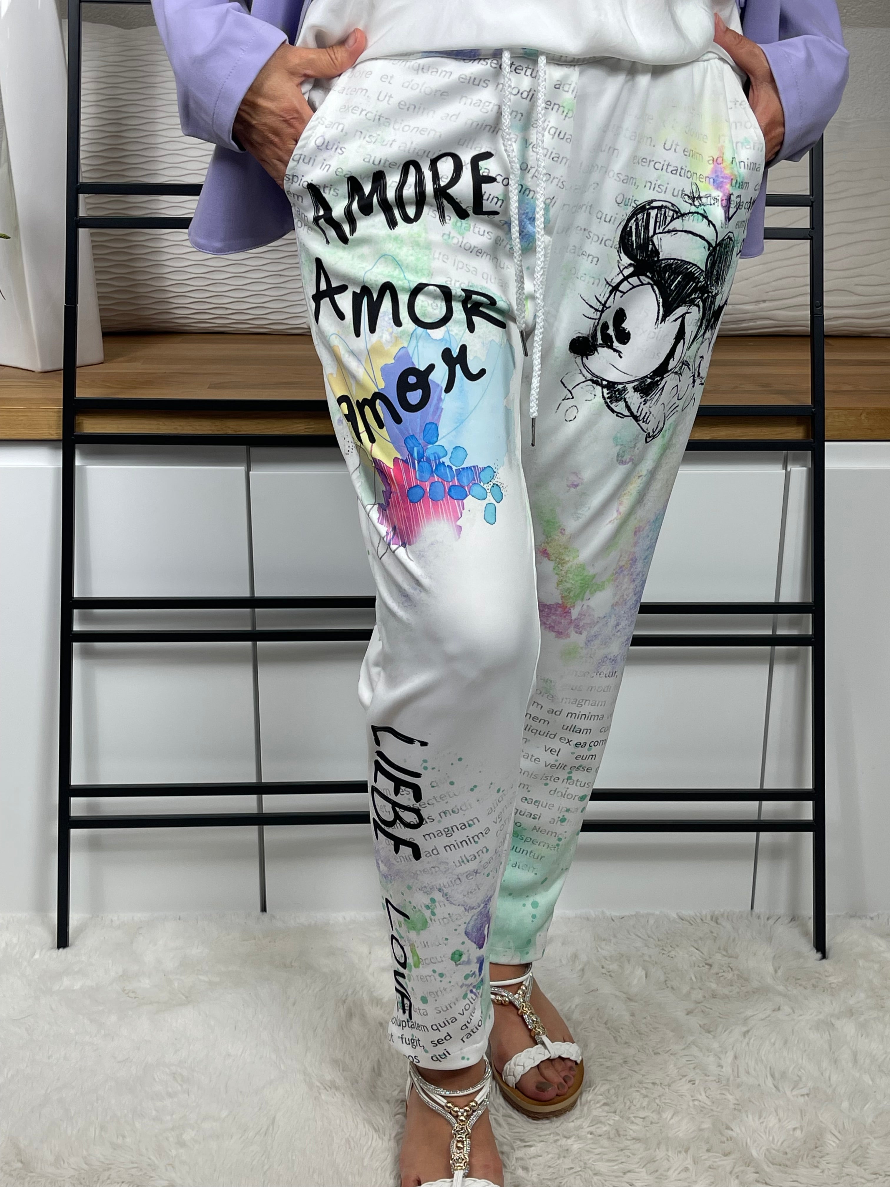 Damen - Jogpant „Minney“ Einheitsgrösse Gr. 38 - 44