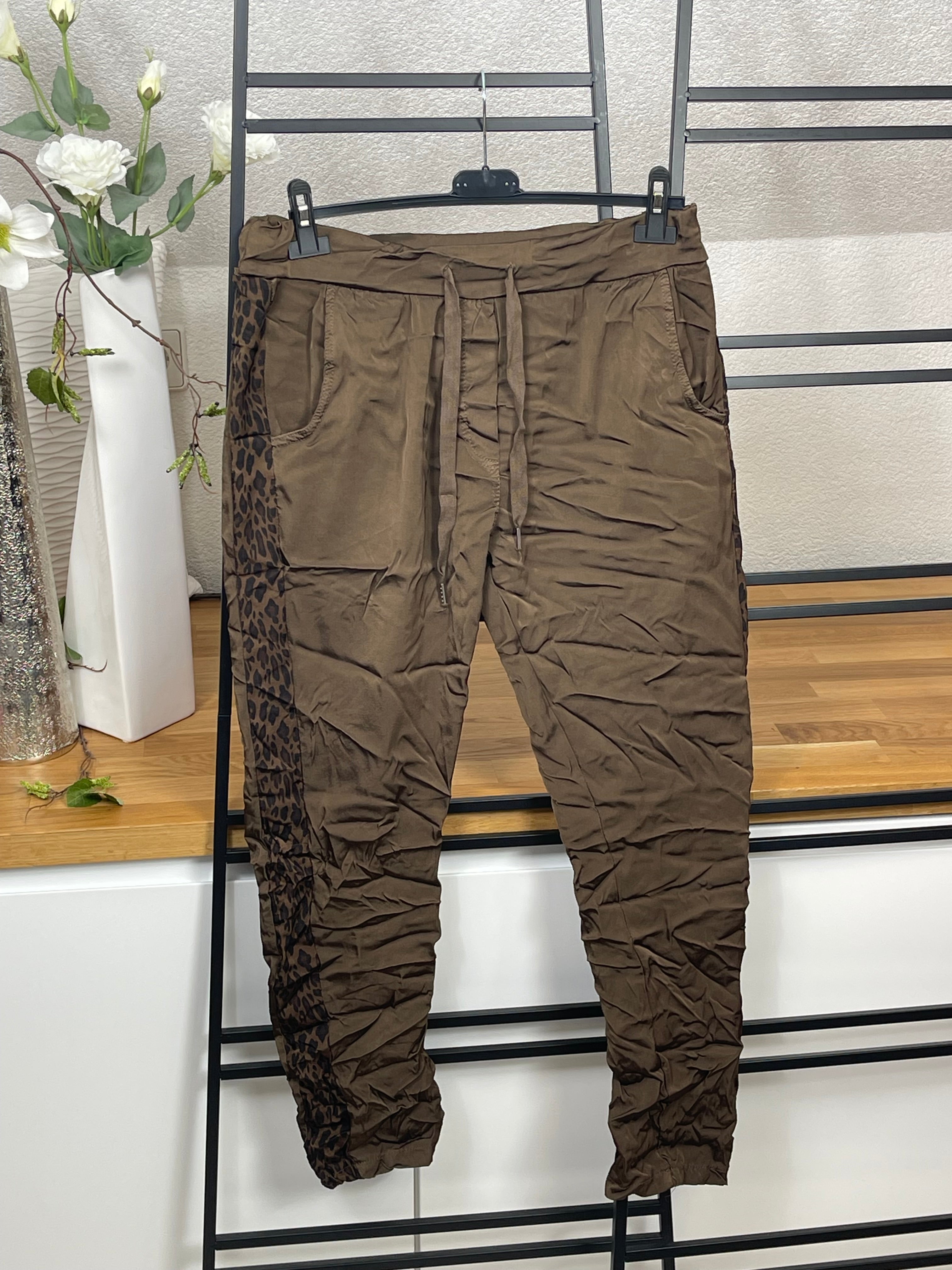 Damen - Jogpant „Shiney“ Einheitsgrösse Gr. 38 - 44 in 2 Farben