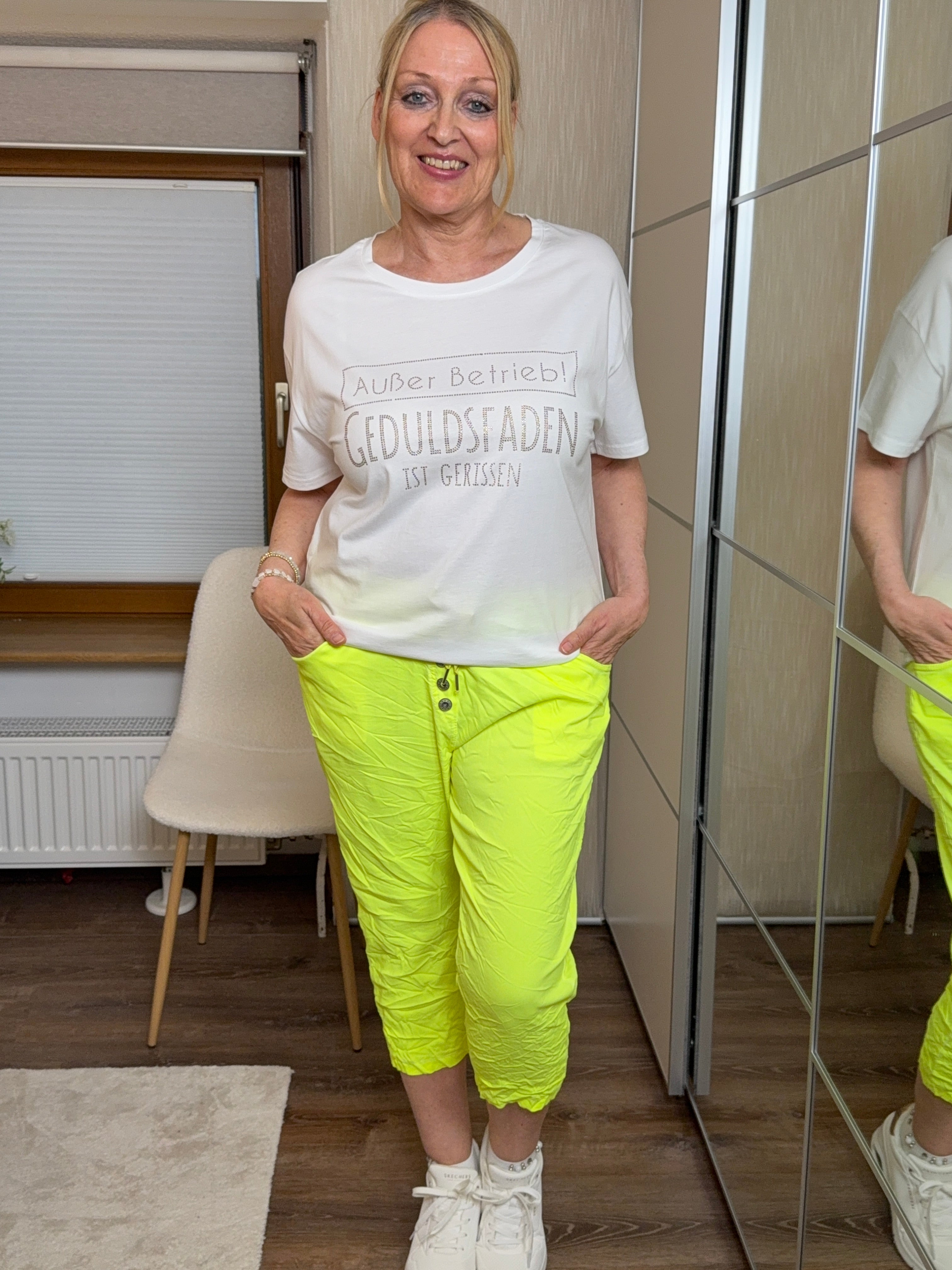 T - Shirt „Außer Betrieb…“ Einheitsgrösse Gr. 38 - 44