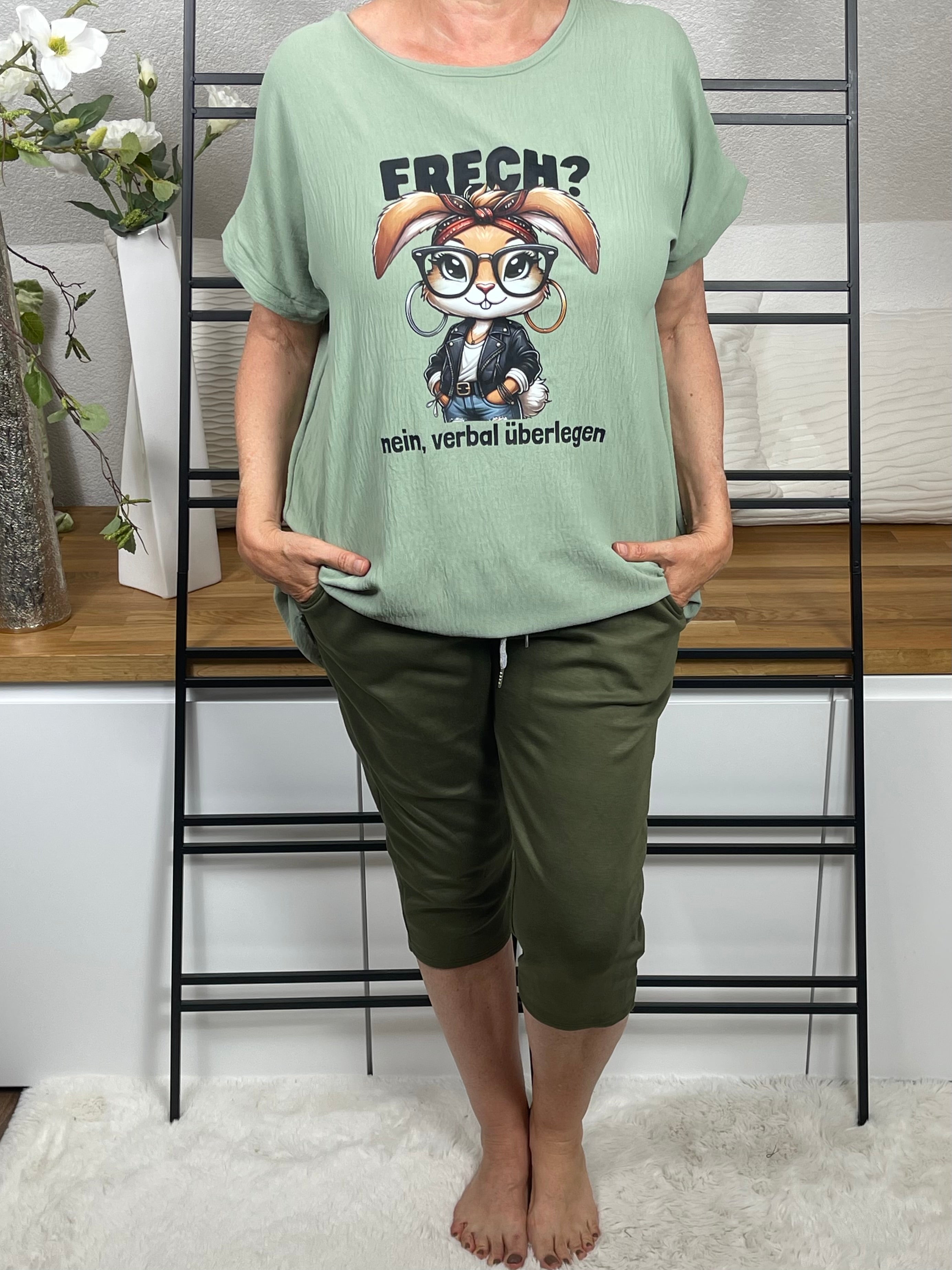 !!!!KEINE RETOURE MÖGLICH!!!! Damen - Shirt „…“ Einheitsgröße Gr. 38 - 44 in 5 Farben