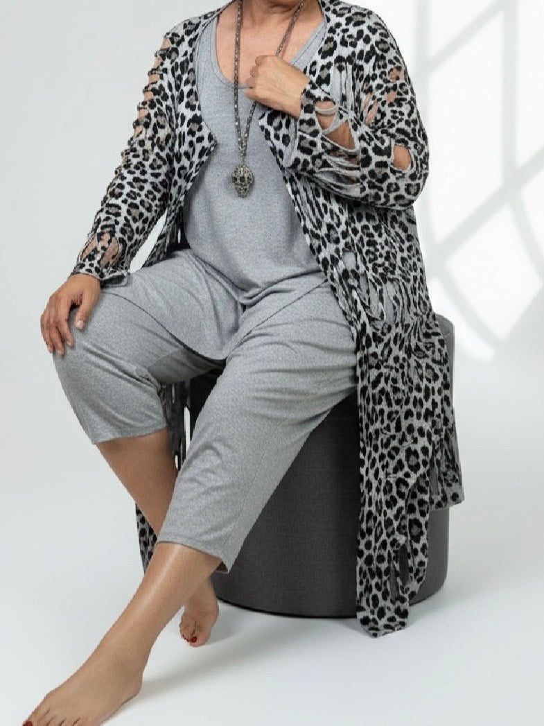 Longjacke „Animal Lochi“ Einheitsgrösse Gr. 36 - 46