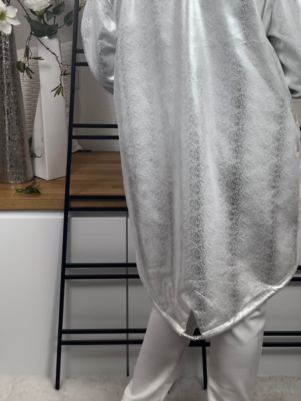 Elegante Damen Lederimitat - Jacke Einheitsgrösse Gr. 42- 48 in 2 Farben