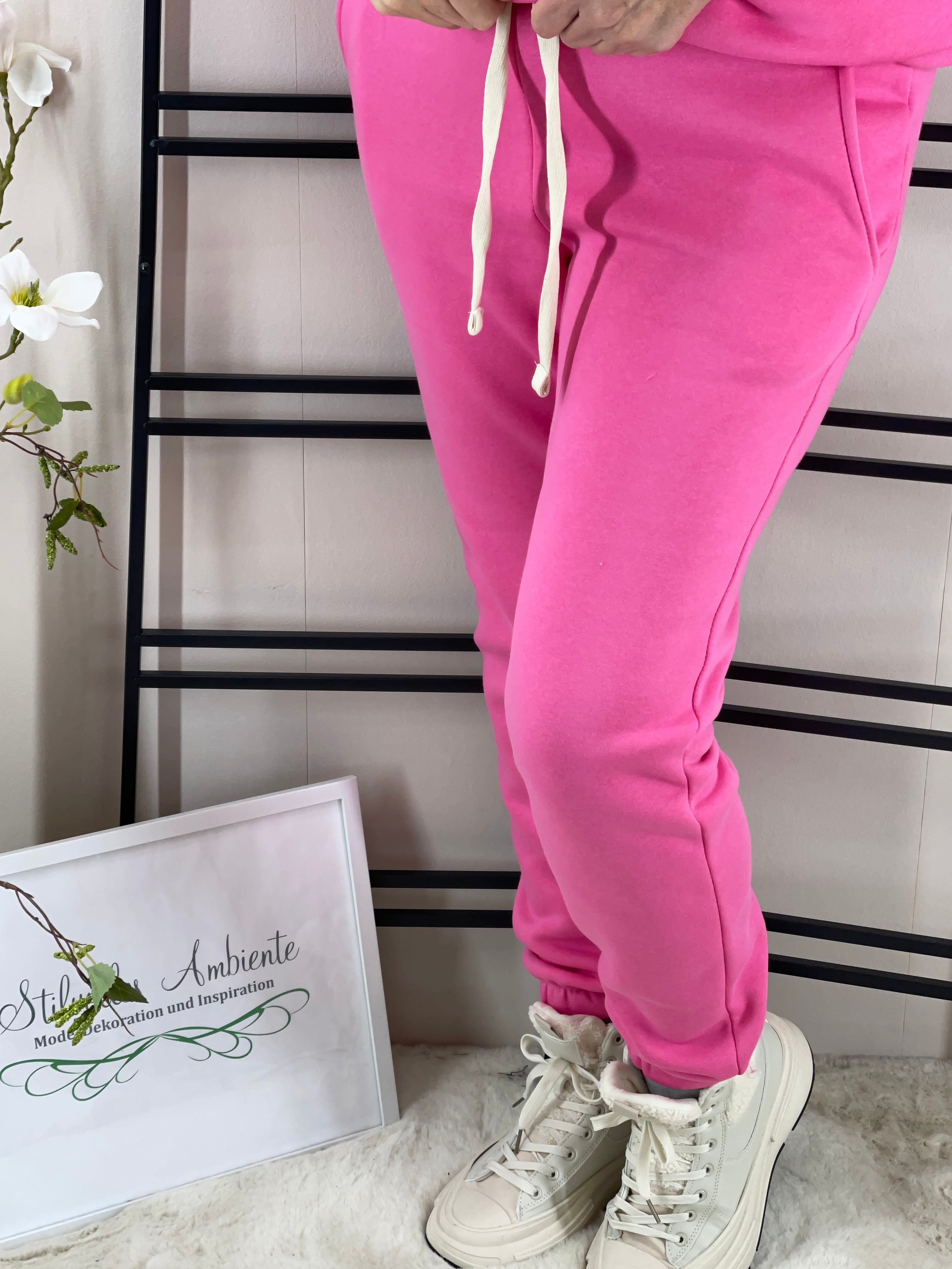 2 tlg. Kombi „Smile“  Einheitsgröße Gr. 36 - 42 in 5 Farben