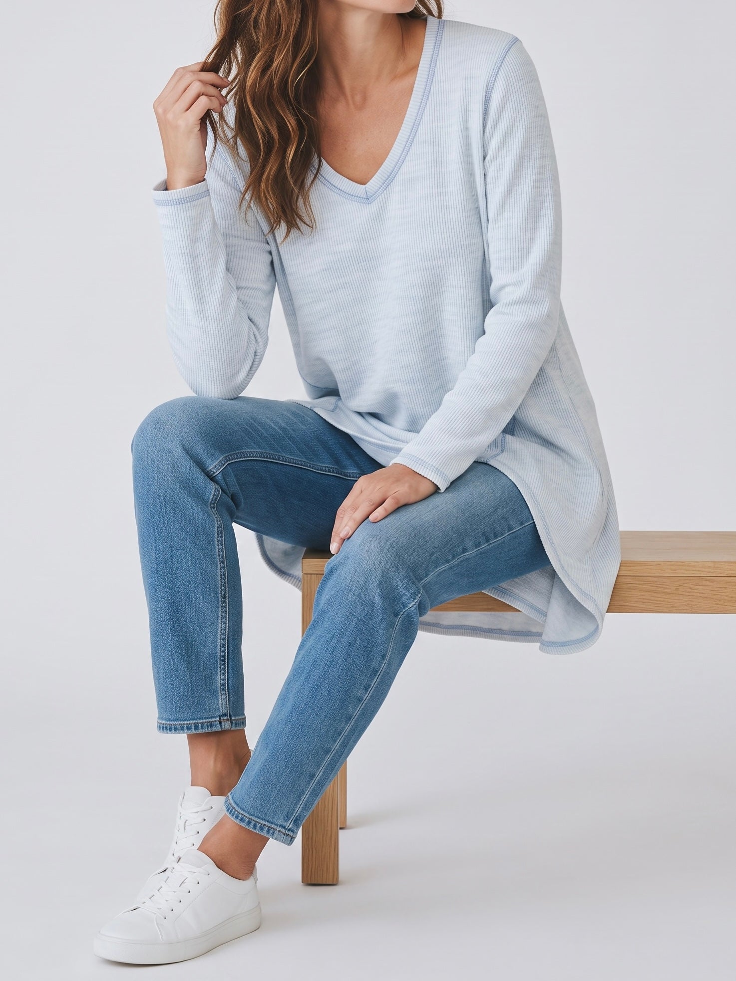 Shirt - Pullover „Labell“ in 2 Farben