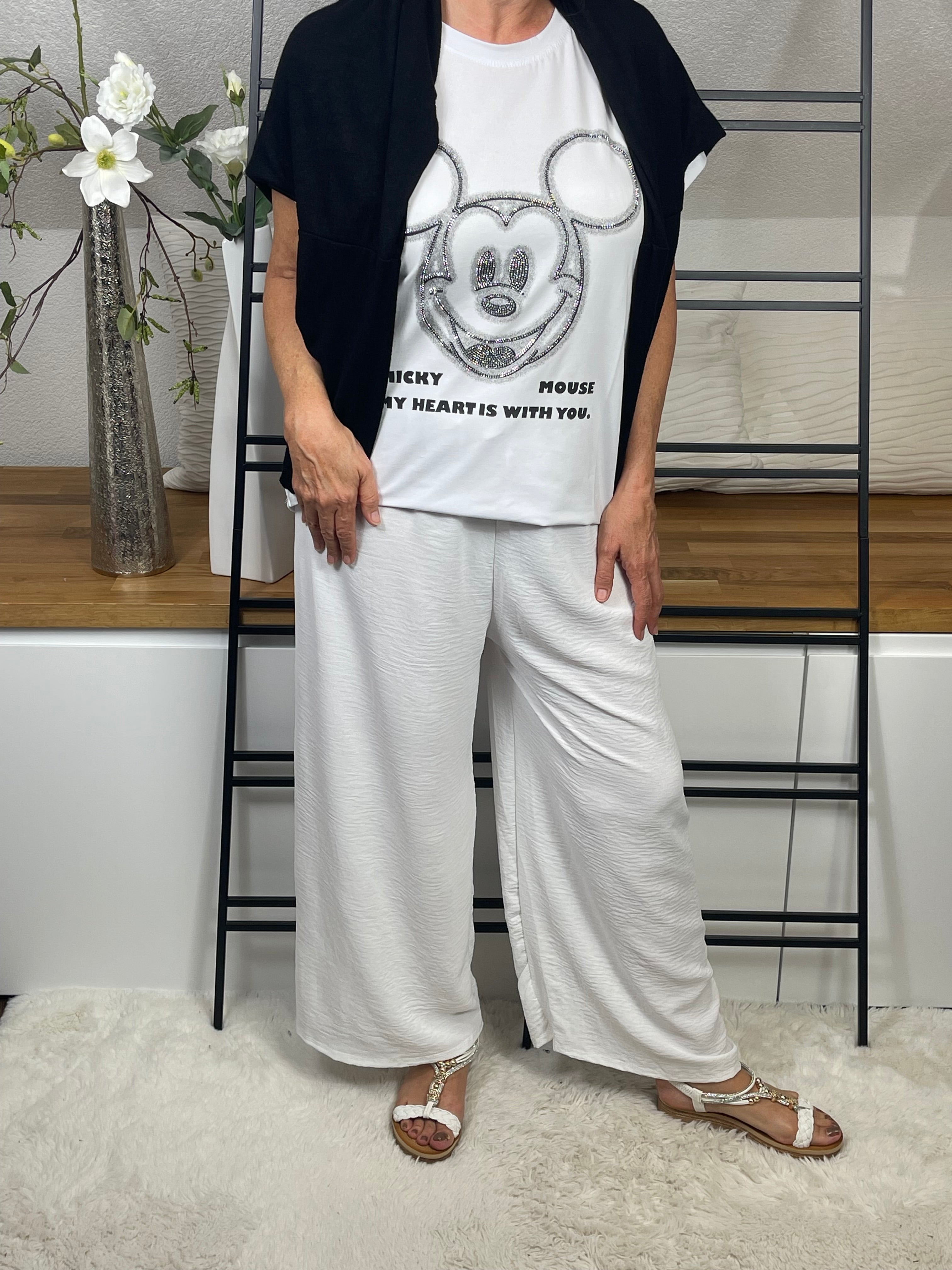 Damen - Feinstrick - Pullover „Knuffi“ Einheitsgrösse Gr. 38 - 44 in 10 Farben