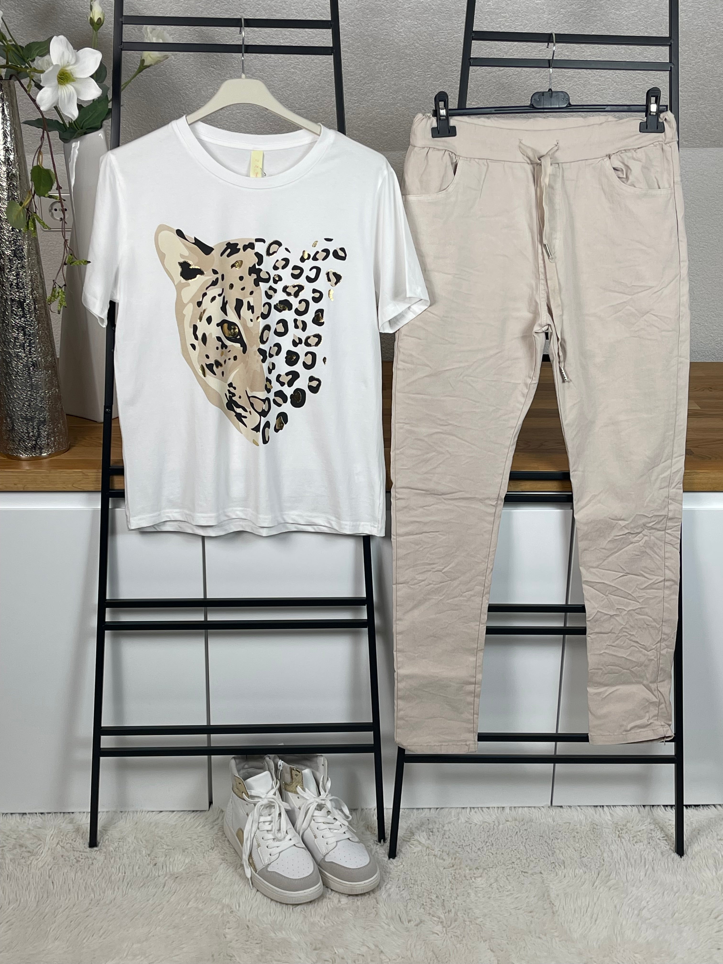 !!!!KEINE RETOURE MÖGLICH!!!! T - Shirt „Tiger“ Einheitsgrösse Gr. 36 - 40 in 4 Farben