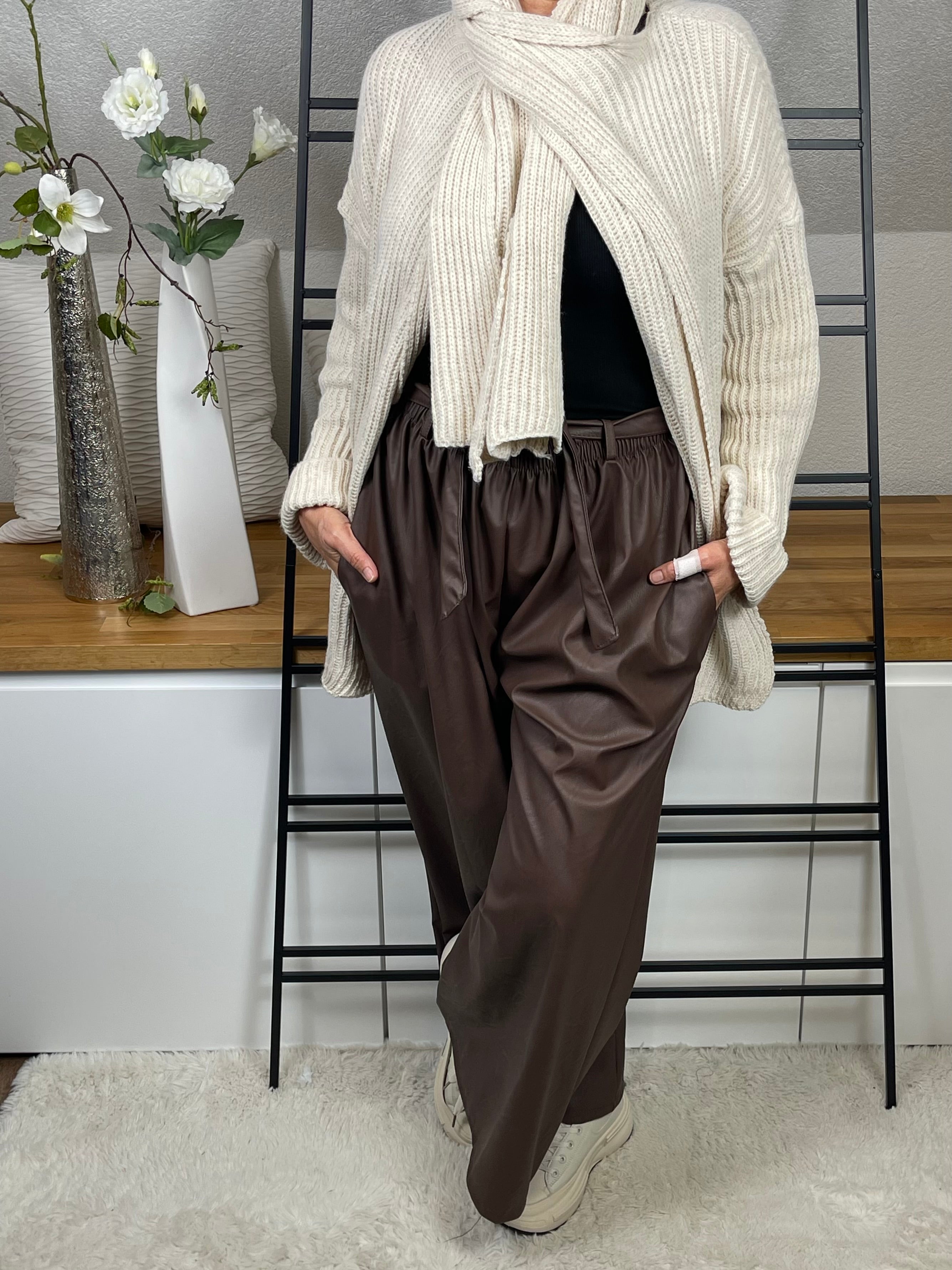 Damen - Cardigan - Schal - Strick - Pullover Einheitsgrösse Gr. 40 - 48 in 3 Farben