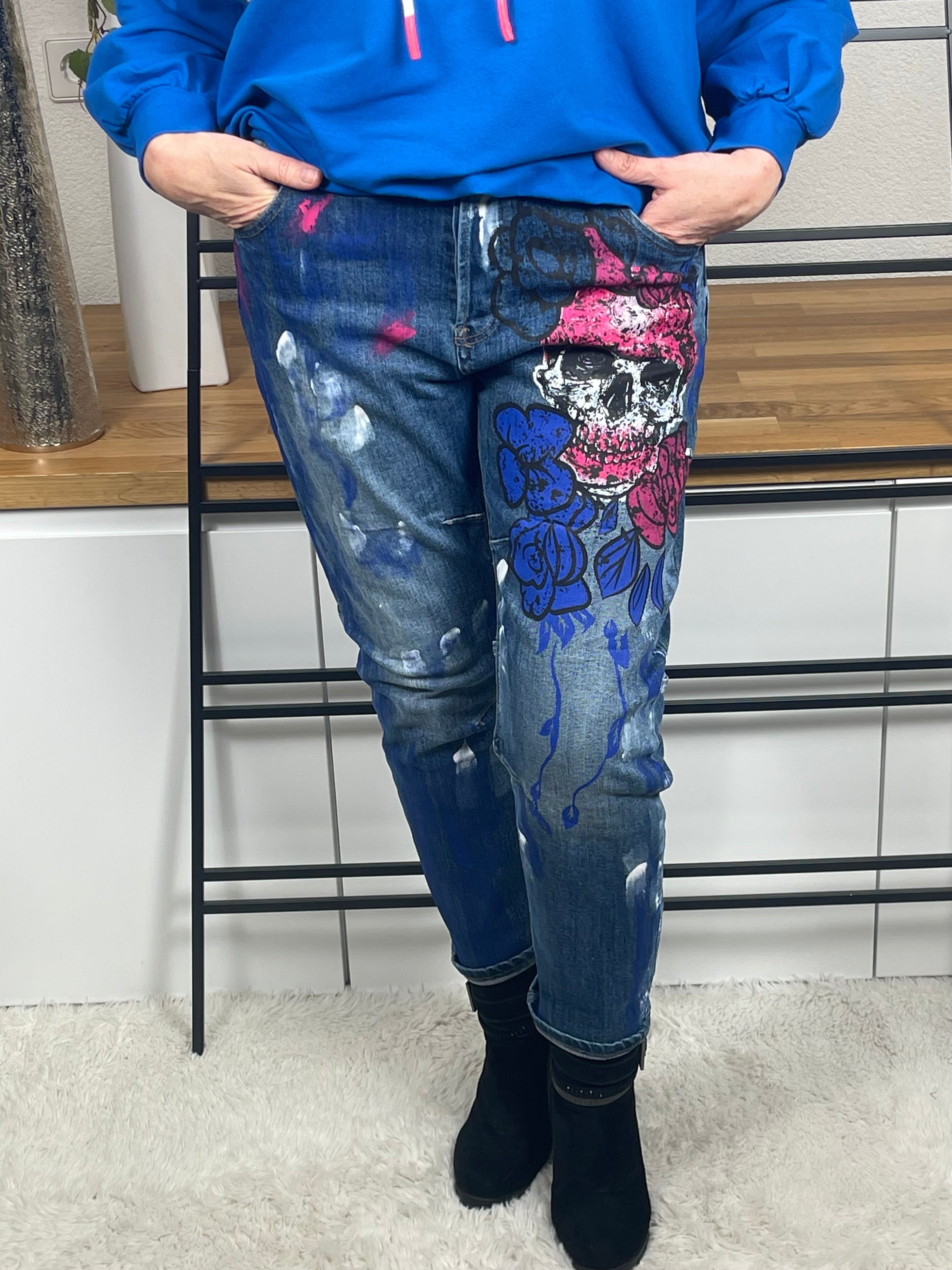 !!!!KEINE RETOURE MÖGLICH!!!! 
Jeans  „Skully“ Gr. 38 - 44