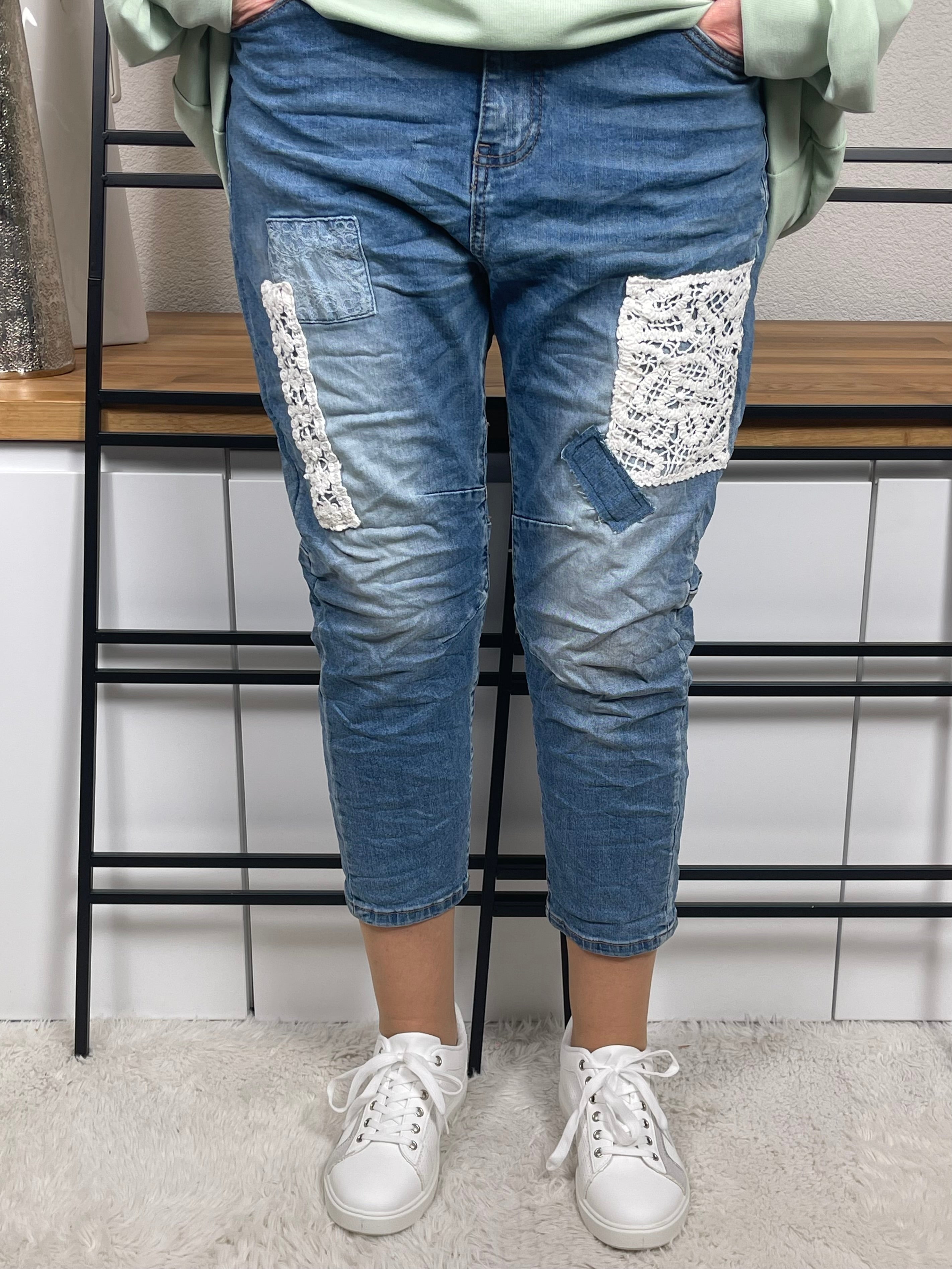 !!!!KEINE RETOURE MÖGLICH!!!!Boyfriend - Jeans „Hinguckerle“ Gr. 36 - 46