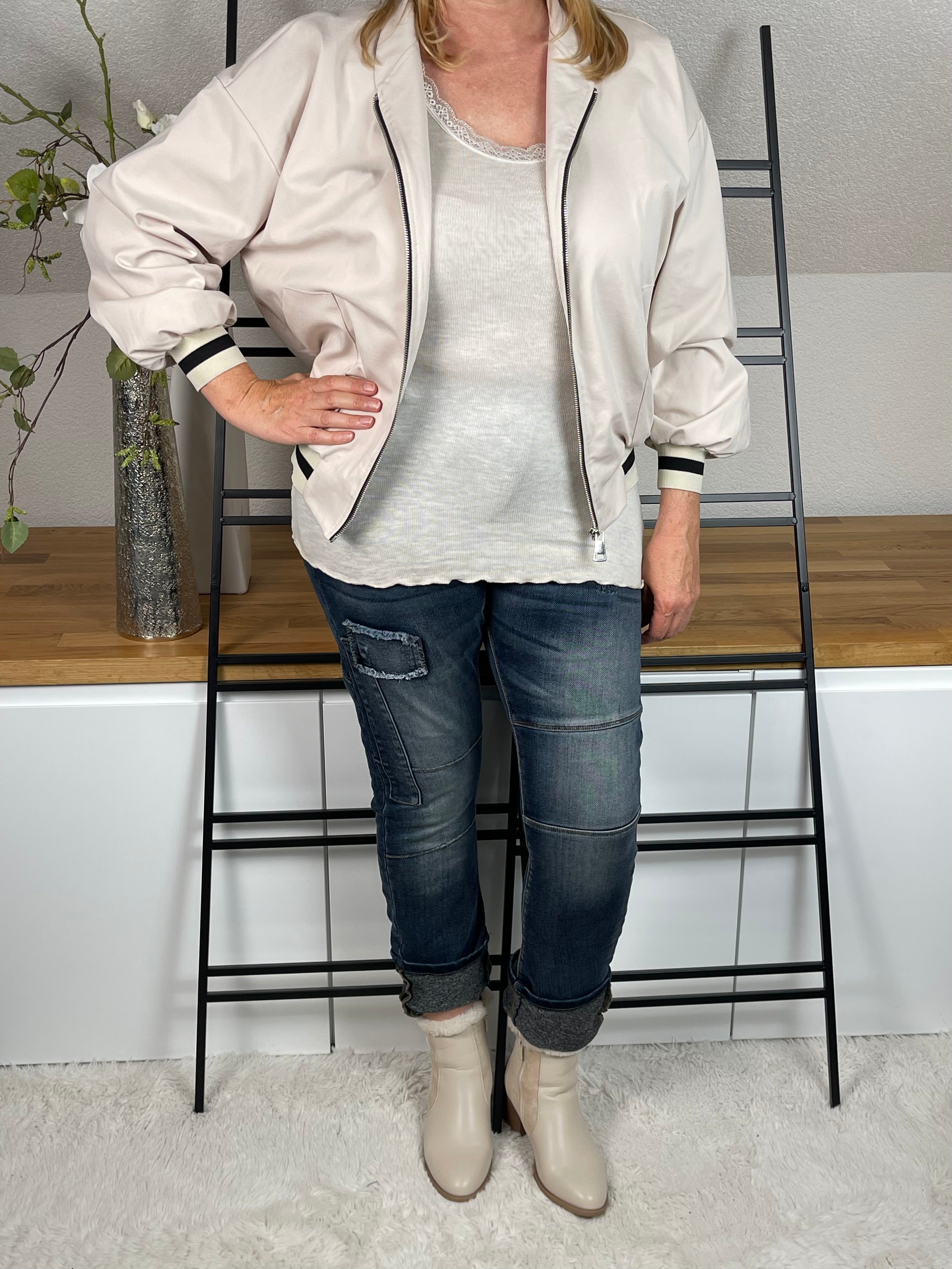 !!!!KEINE RETOURE MÖGLICH!!!! Top mit Spitze Einheitsgröße Gr. 38 - 42 in 3 Farben