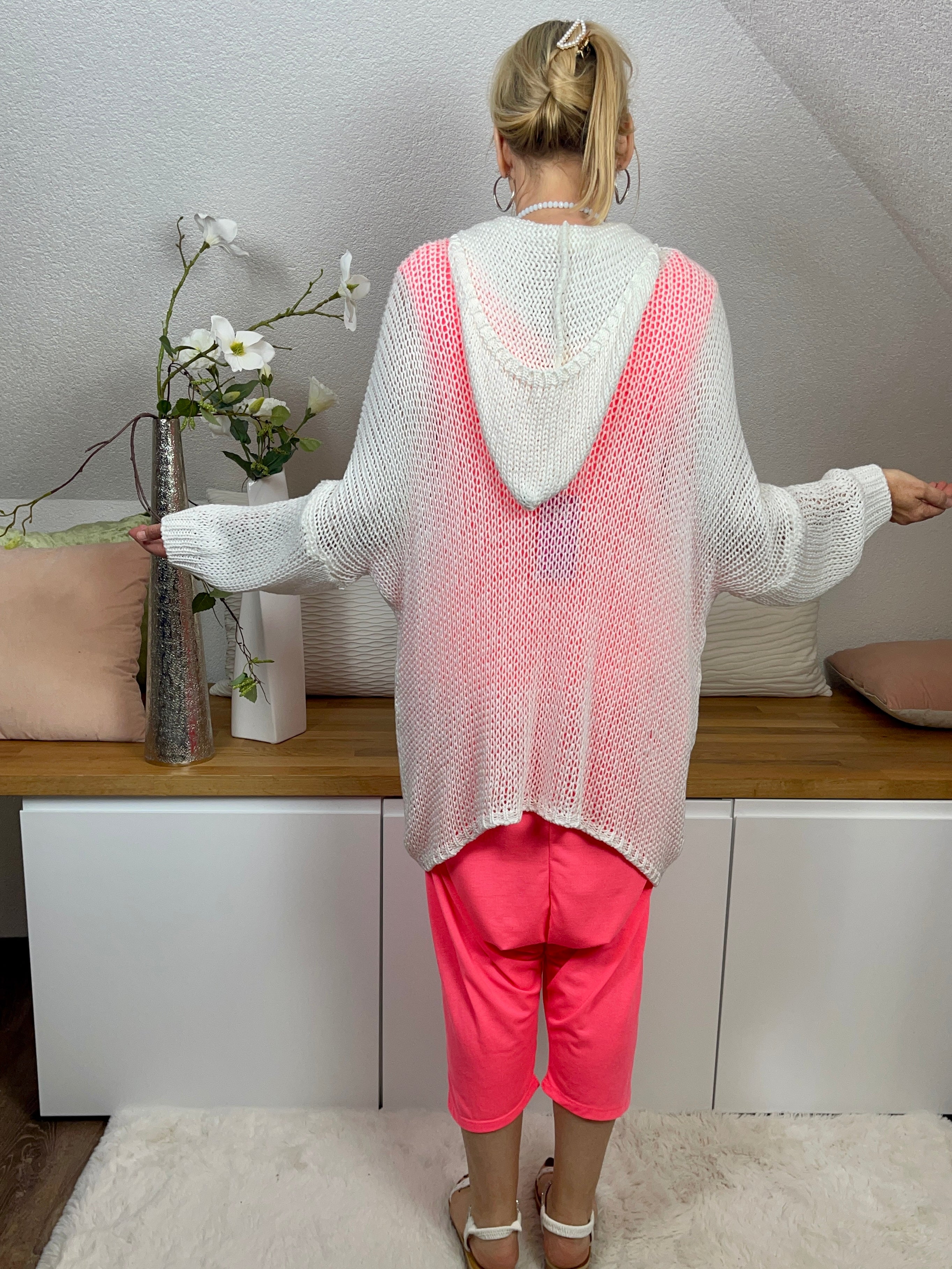 !!!!KEINE RETOURE MÖGLICH!!!! Damen Hoodie „Sheila“ Einheitsgrösse Gr. 36 - 46 in 2 Farben