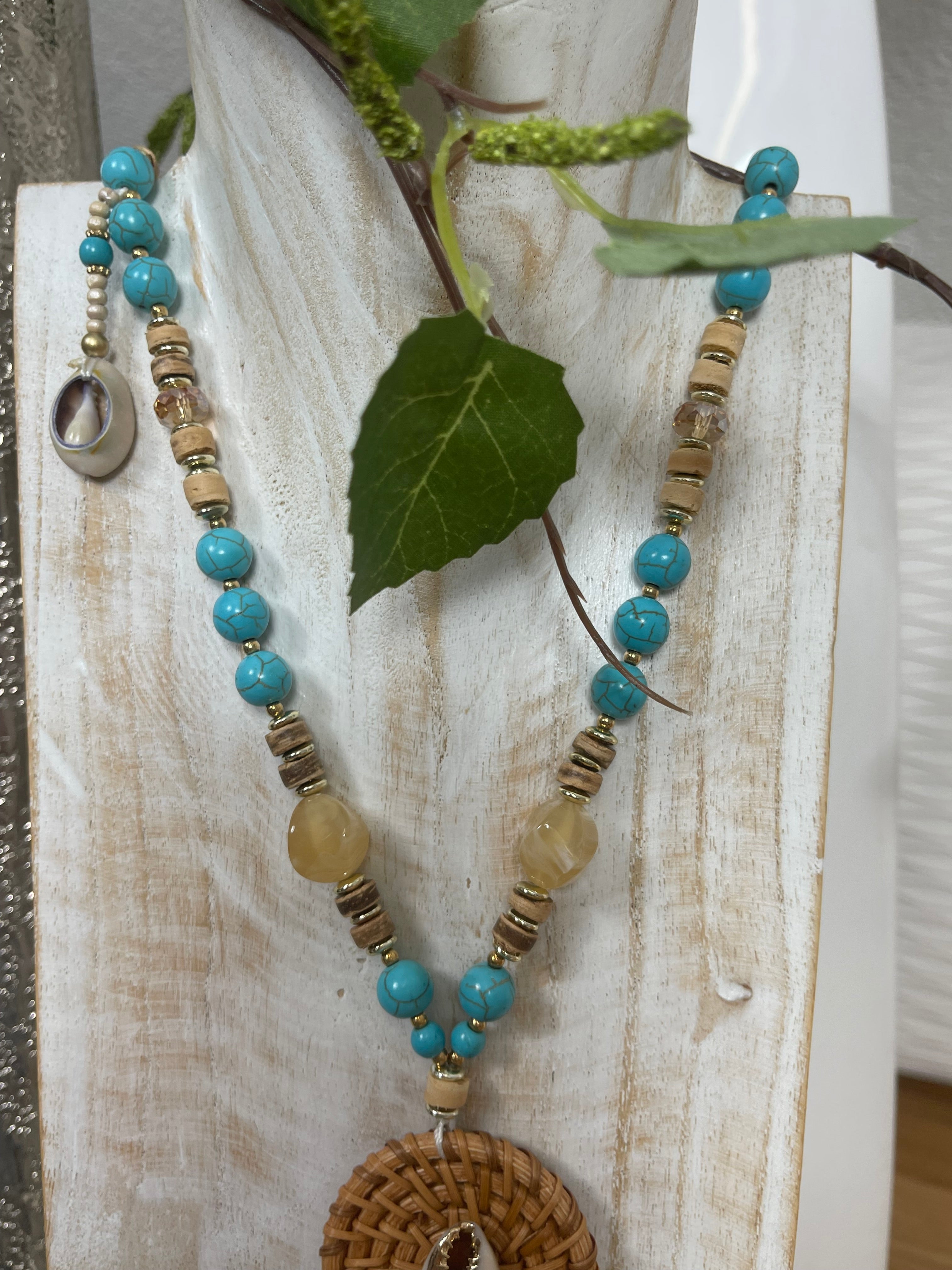 Boho - Perlen - Kette