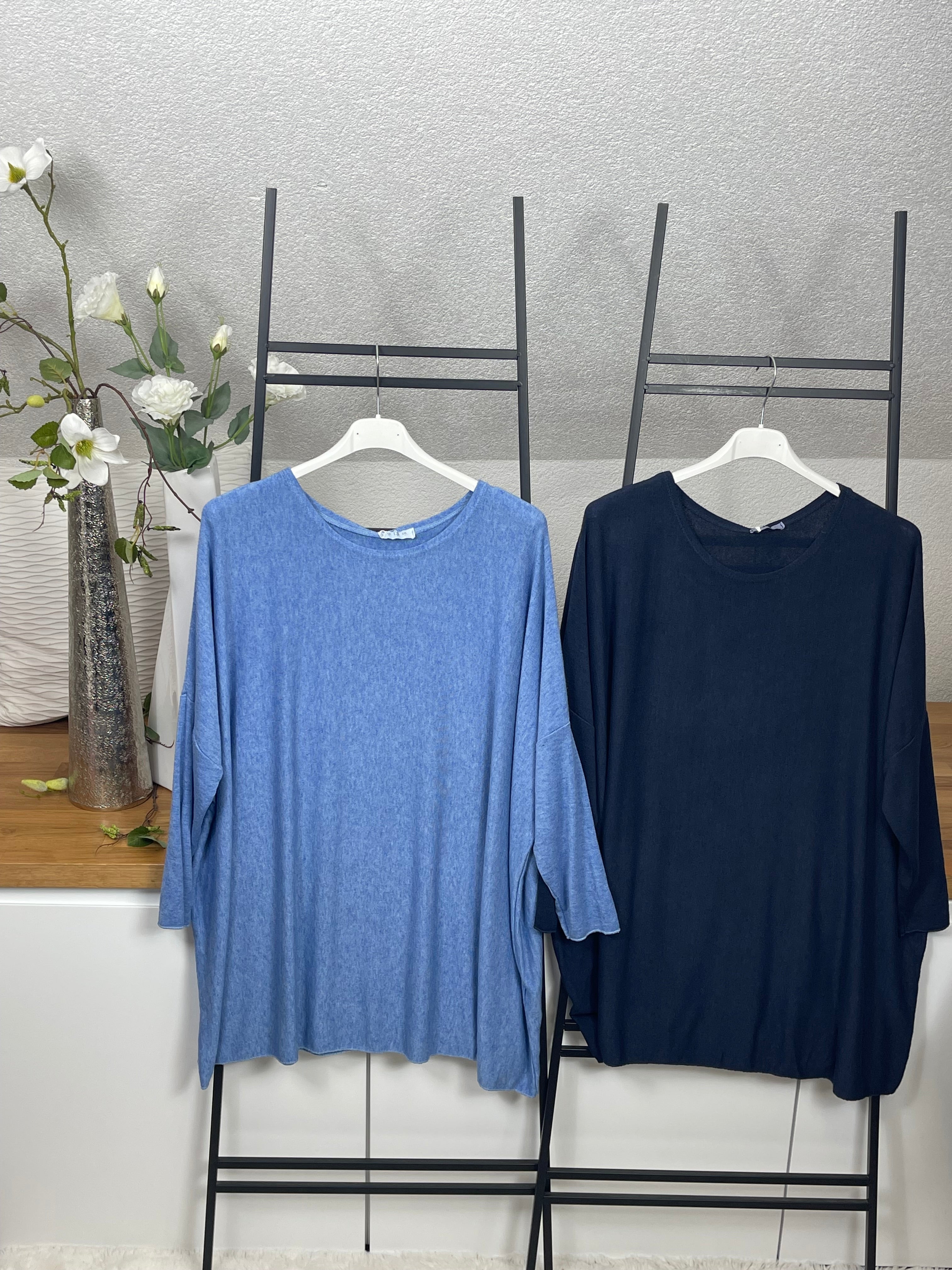 Damen - Feinstrick - Pullover Einheitsgrösse Gr. 42 - 48 in 7 Farben