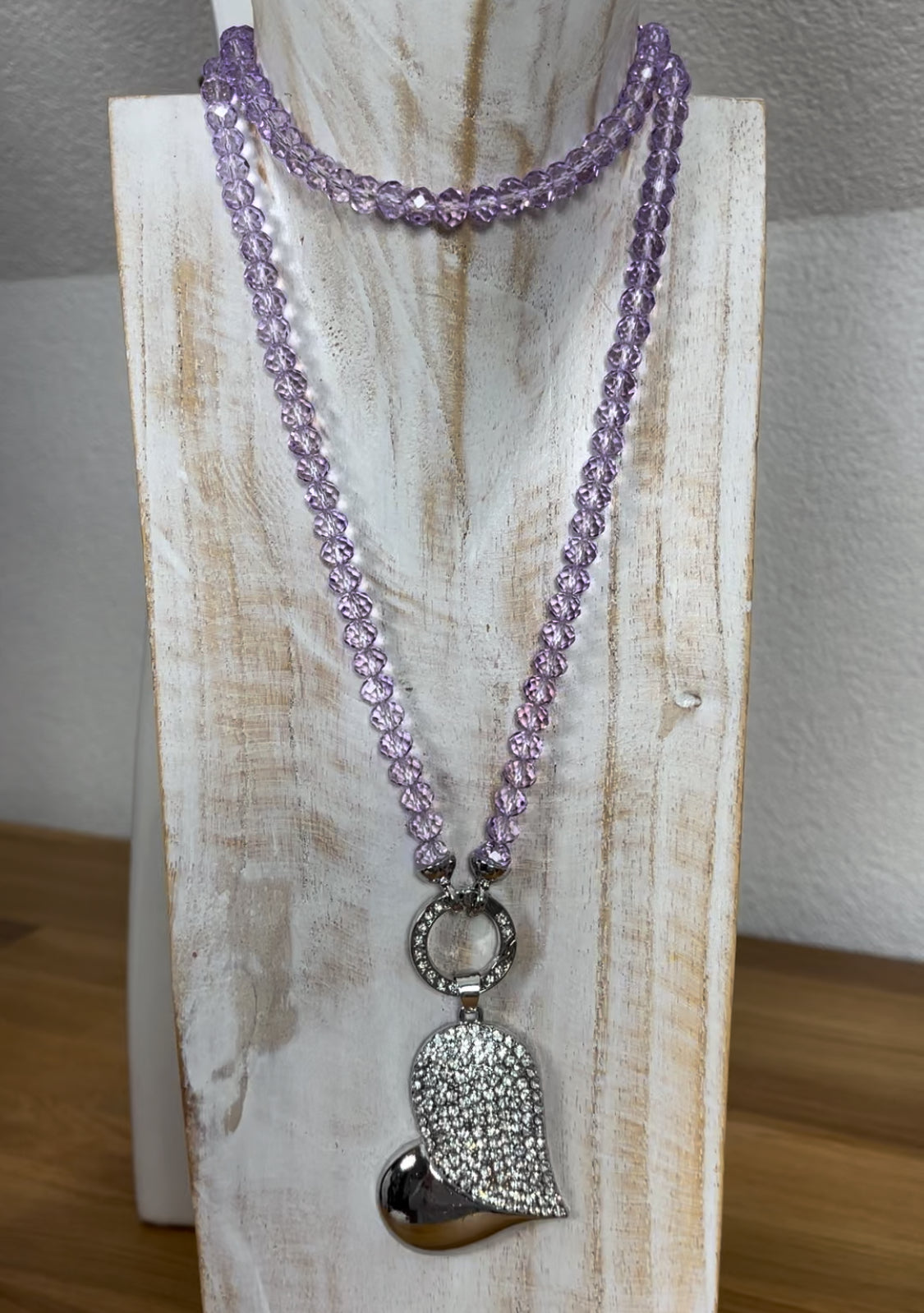 Vario - Perlen - Kette ca. 80 cm verschiedene Farben