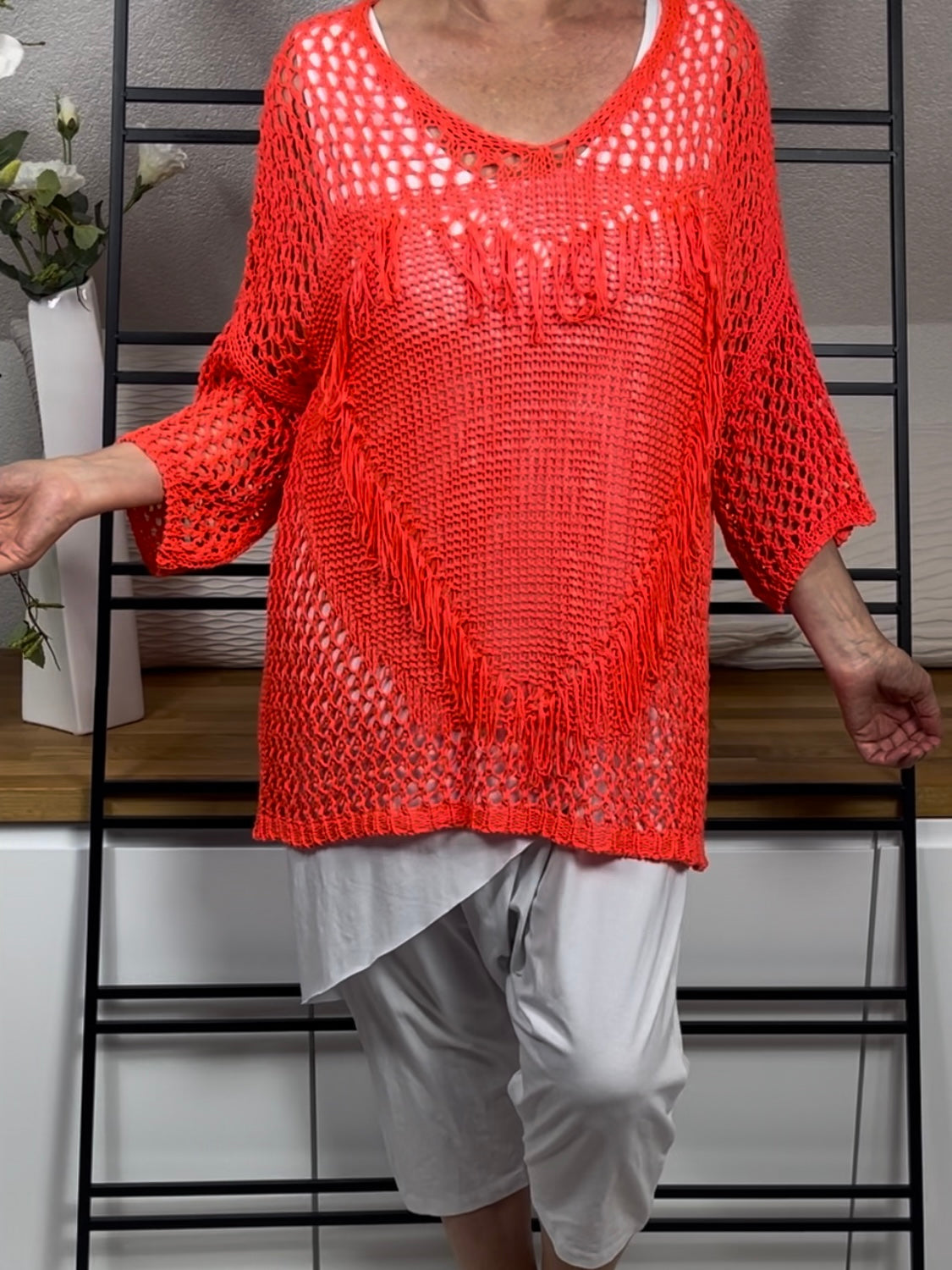 !!!!KEINE RETOURE MÖGLICH!!!! Pullover  „Heart“ Einheitsgrösse Gr. 38 - 46