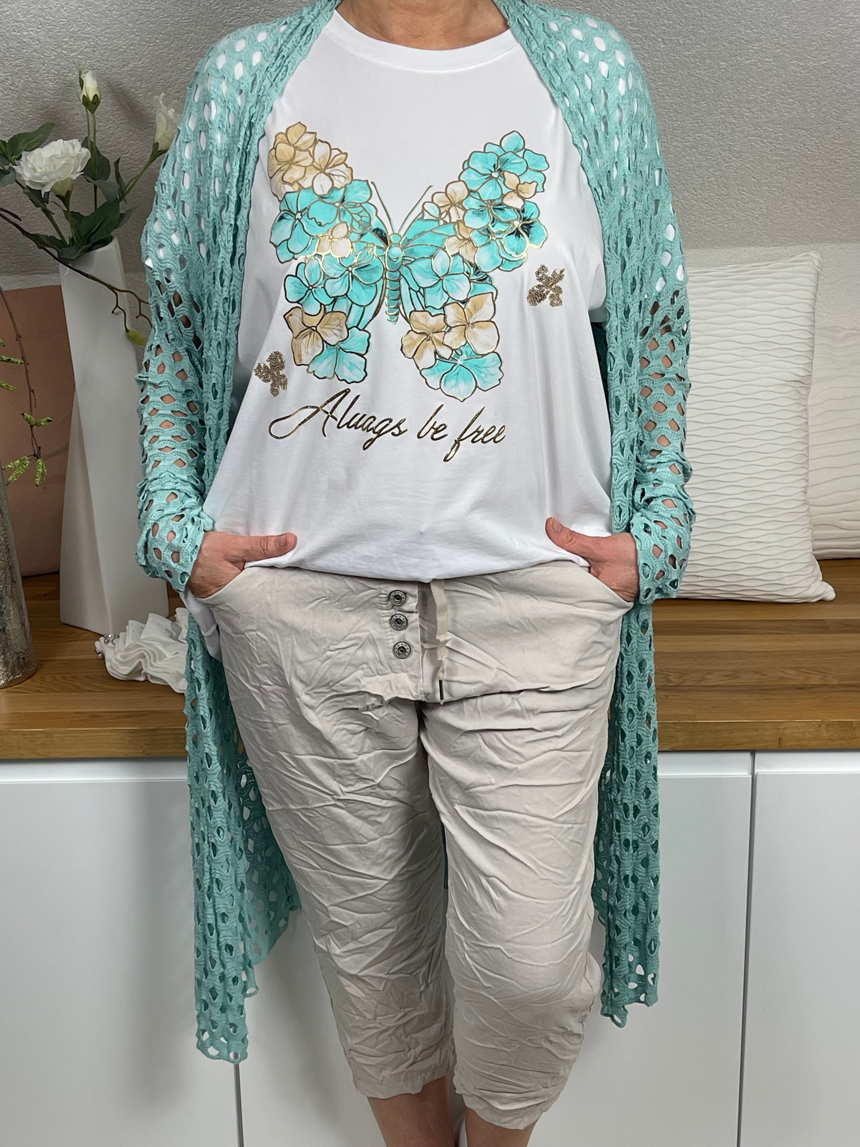 !!!!KEINE RETOURE MÖGLICH!!!! Cardigan „Lochi“ Einheitsgrösse Gr. 36 - 44/46