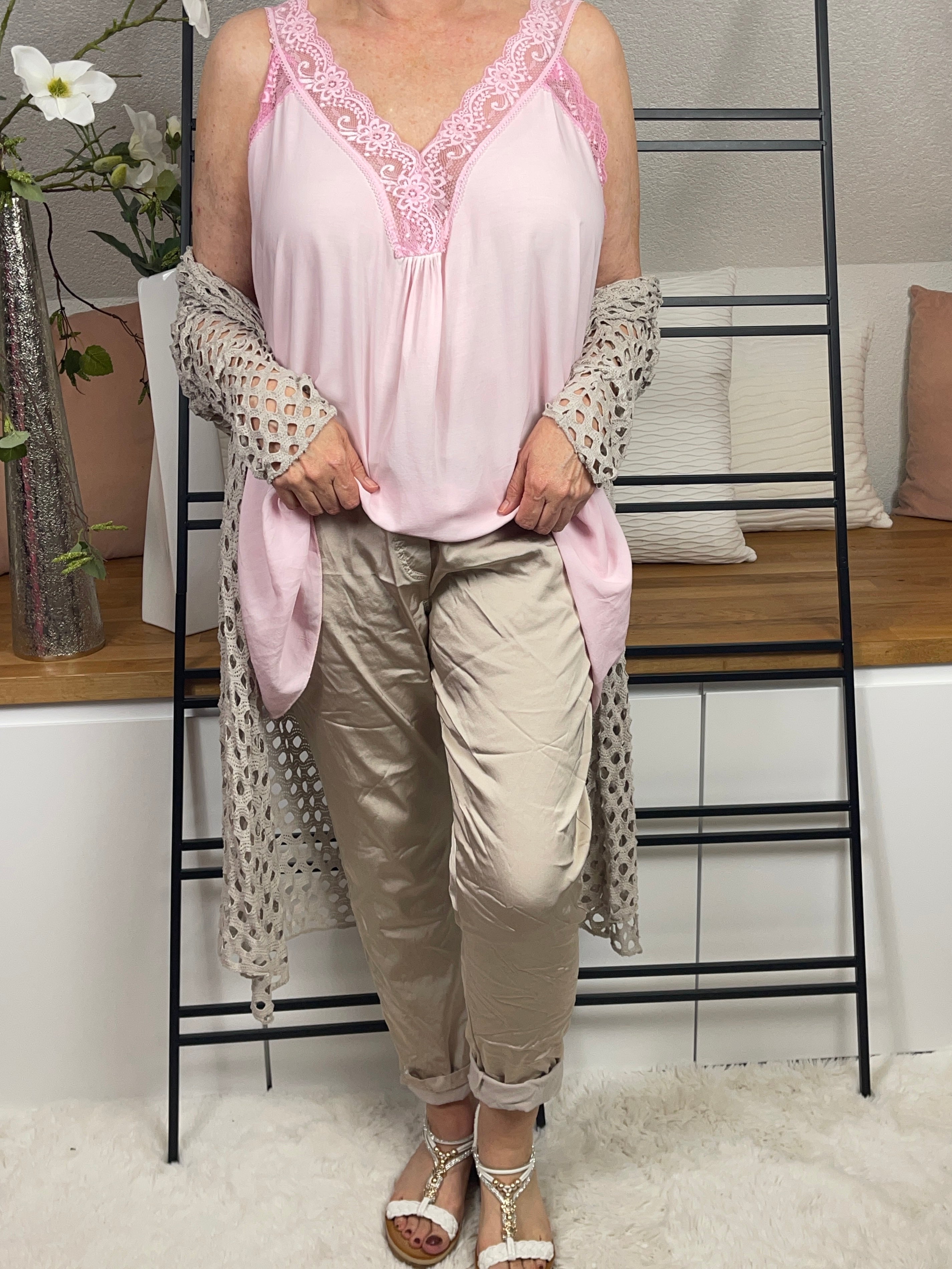 !!!!KEINE RETOURE MÖGLICH!!!! Cardigan „Lochi“ Einheitsgrösse Gr. 36 - 44/46