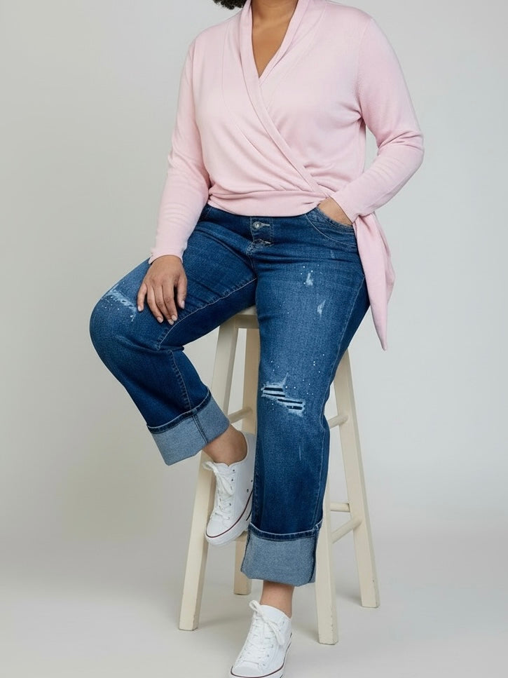 Jeans „Wow“ Gr. 36 - 48 in blau